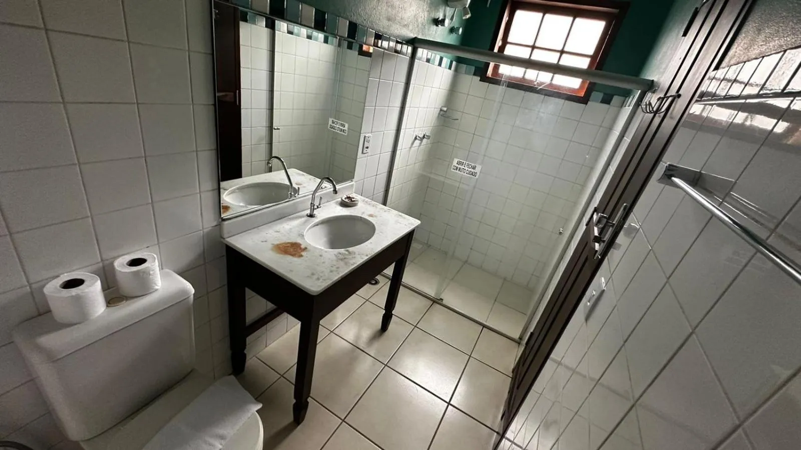 Bathroom in Pousada Villa Aman