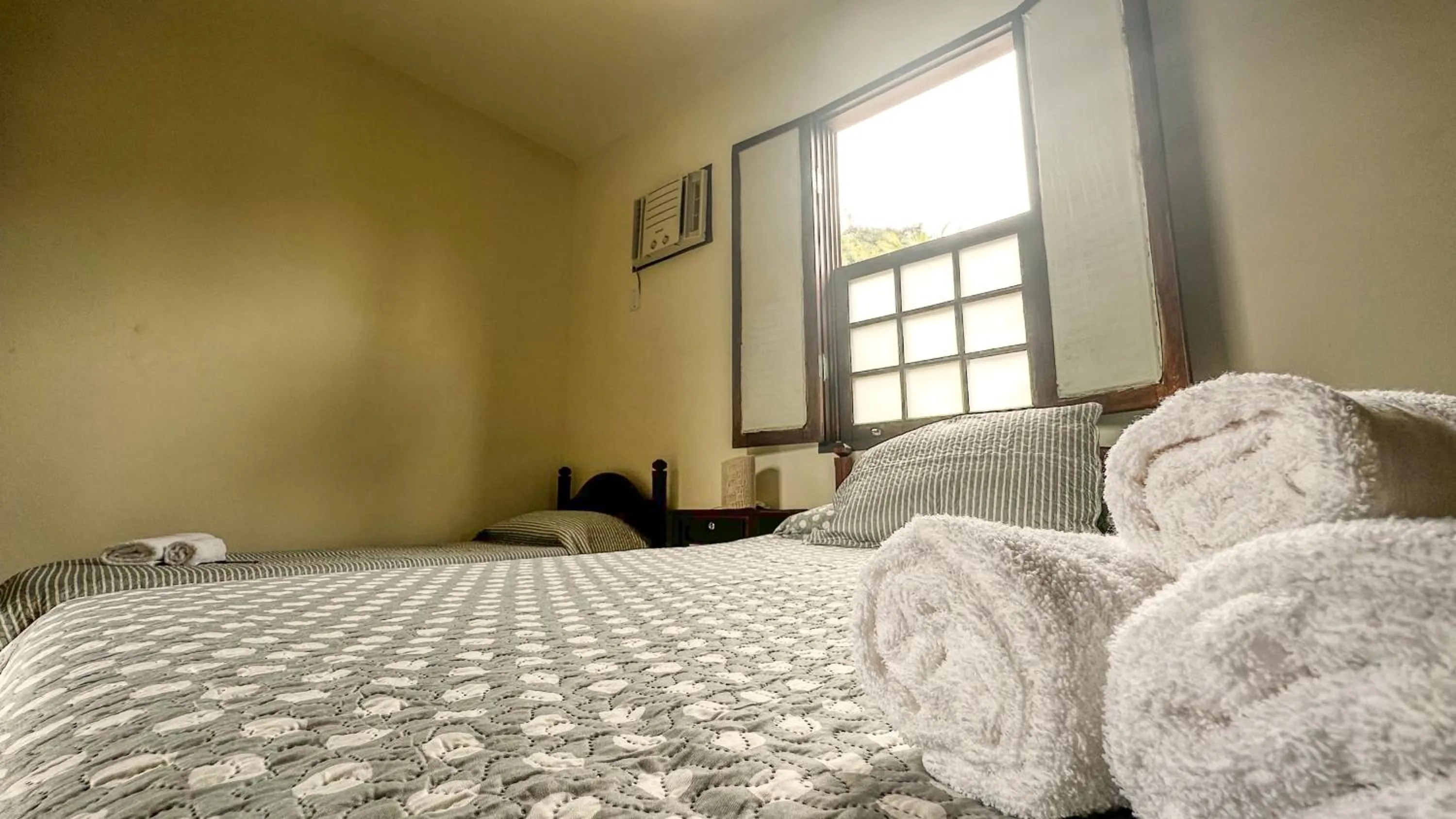 Bed in Pousada Villa Aman