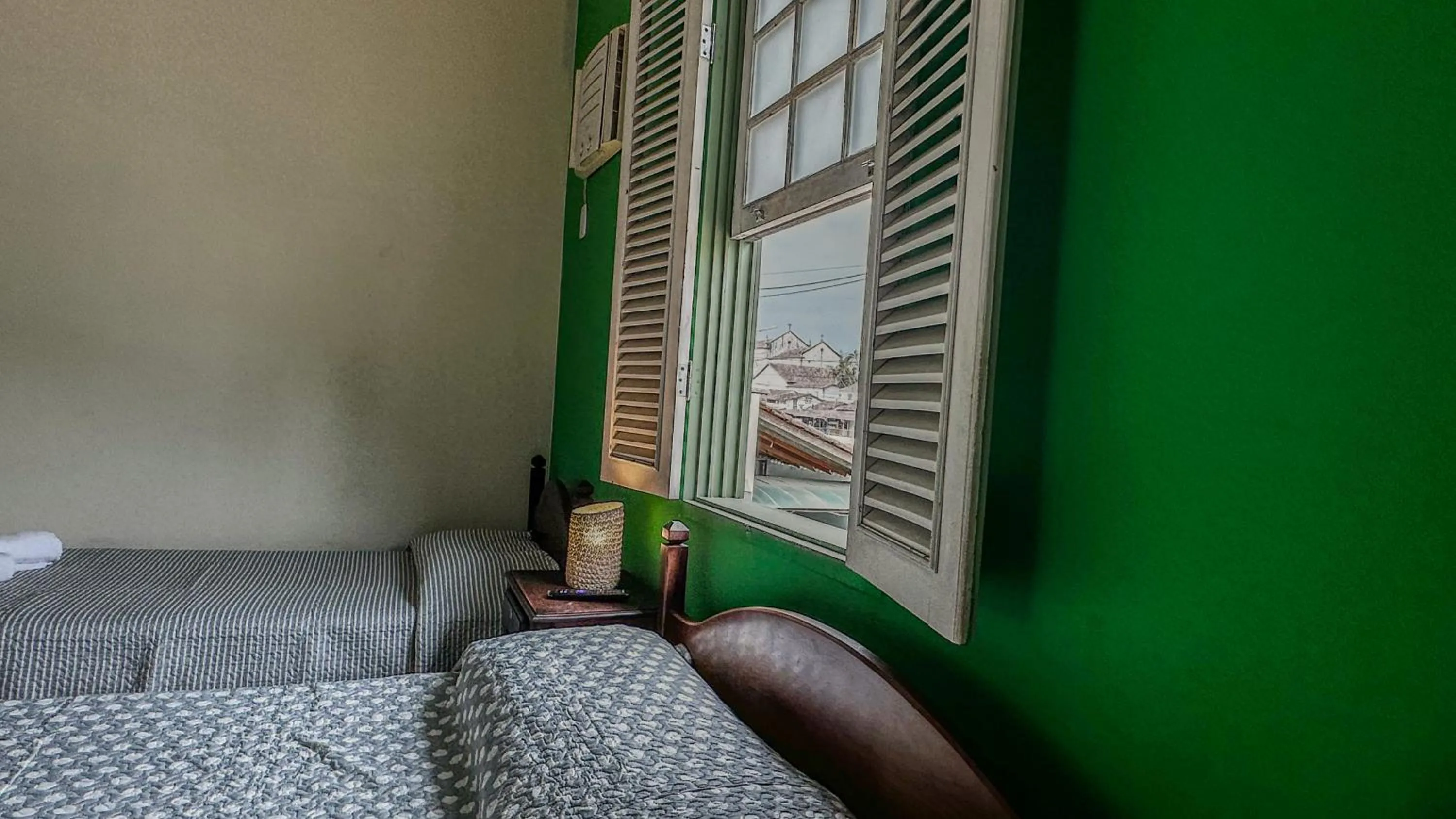 Bed in Pousada Villa Aman