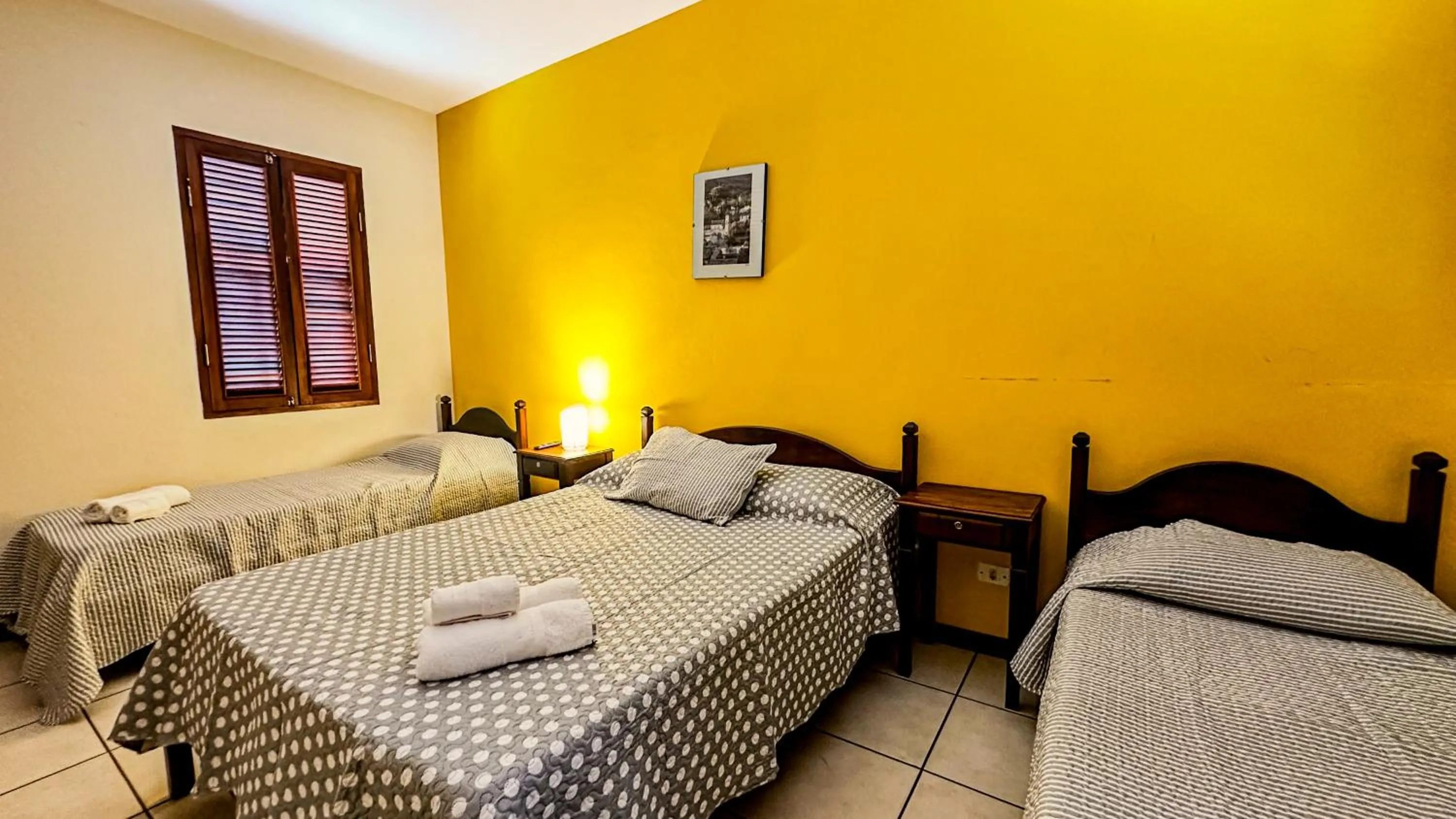 Bed in Pousada Villa Aman