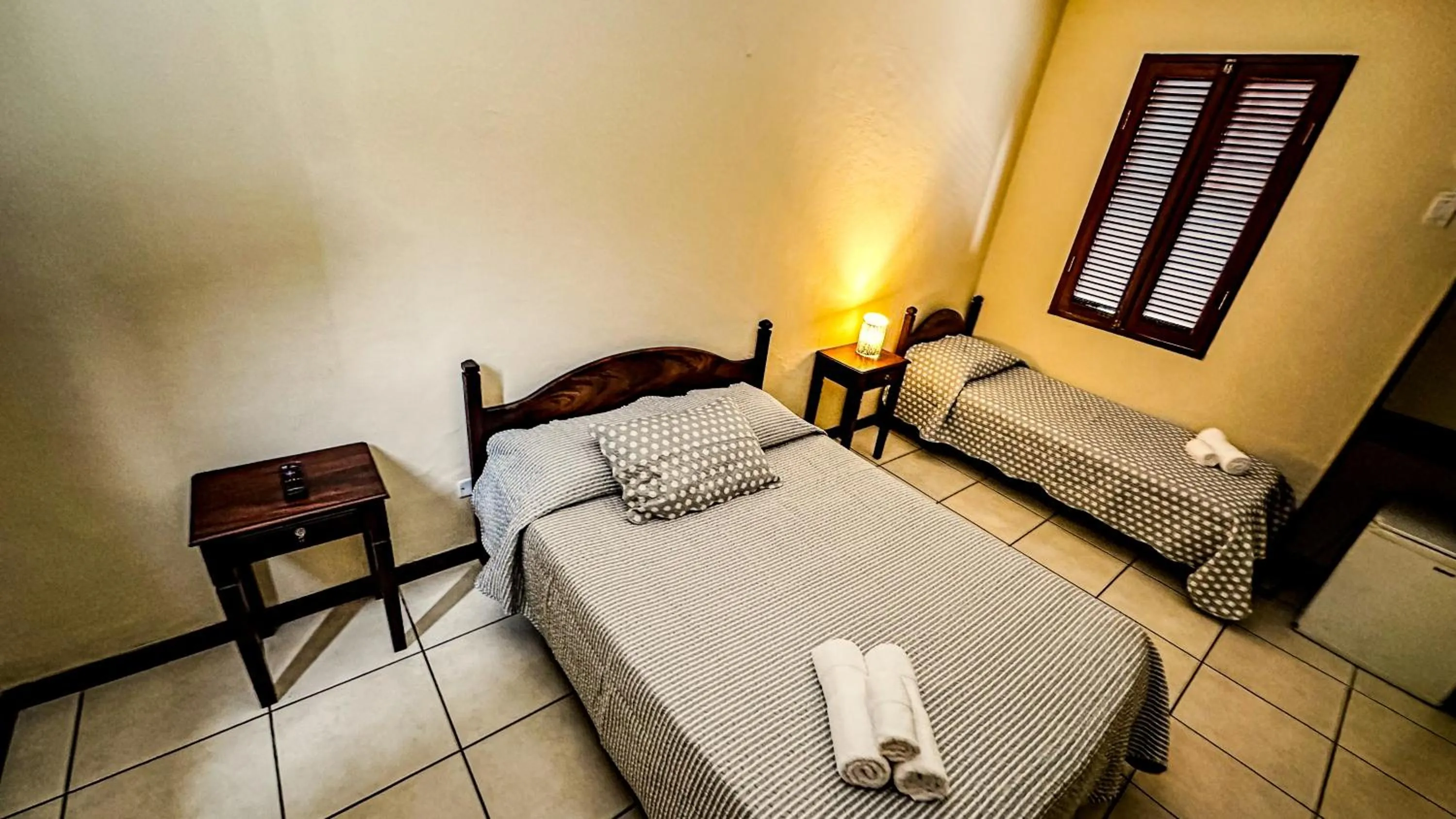 Bed in Pousada Villa Aman