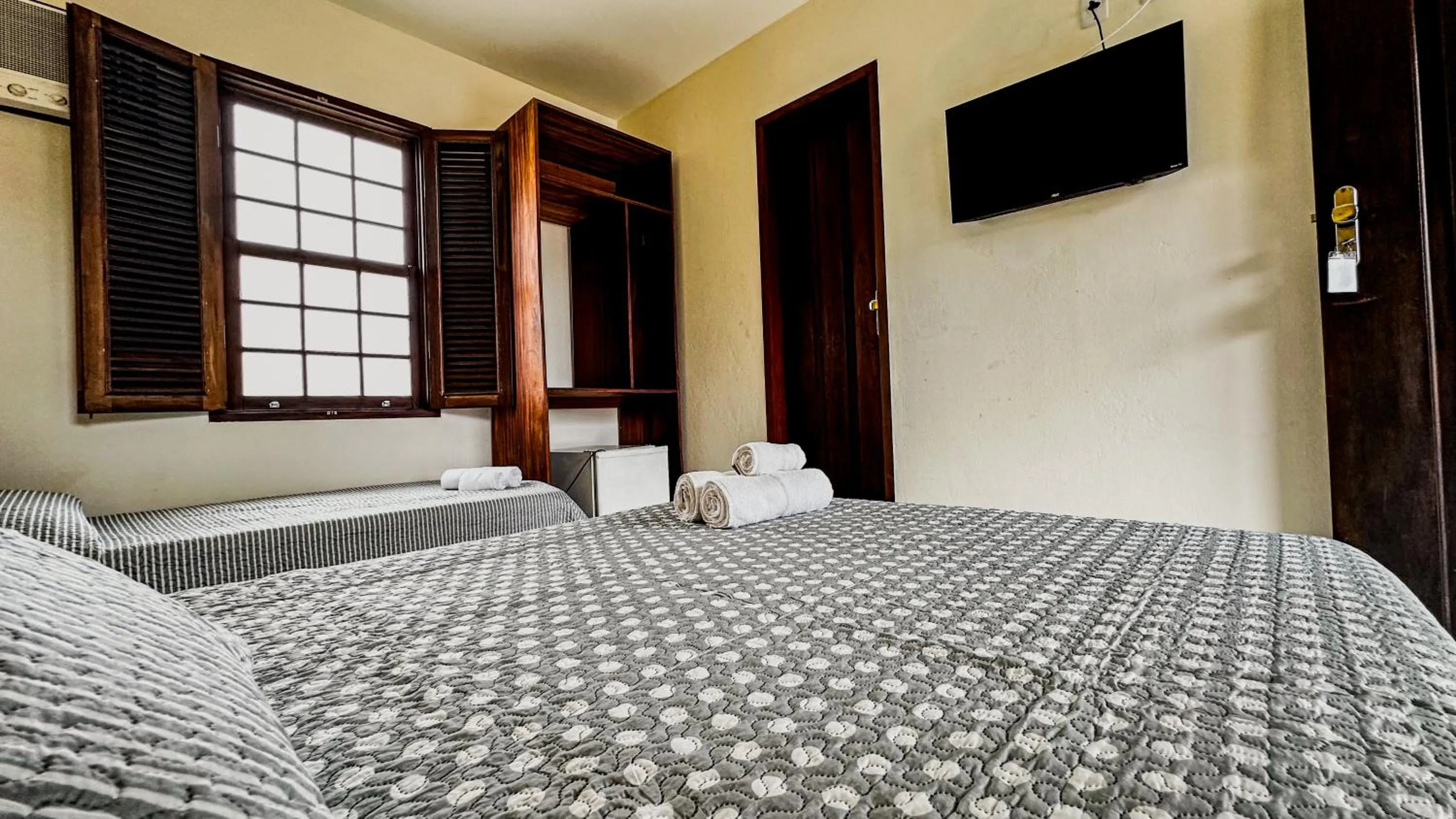 Bed in Pousada Villa Aman