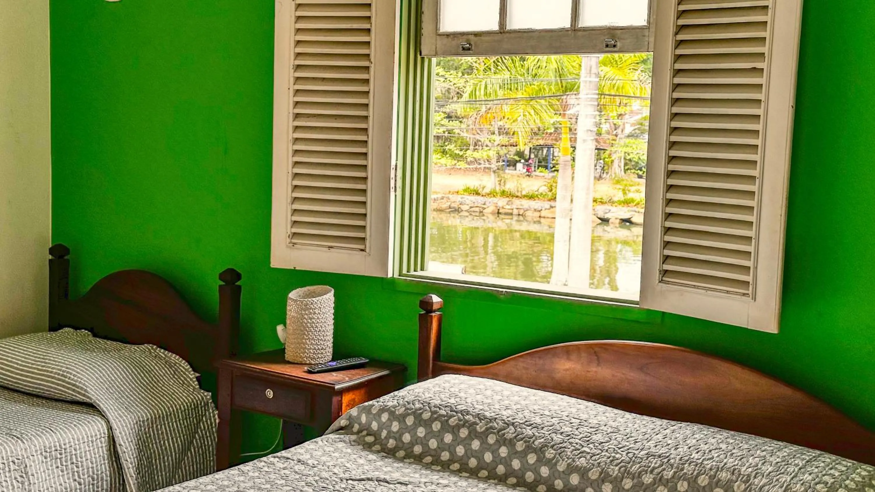 Bed in Pousada Villa Aman