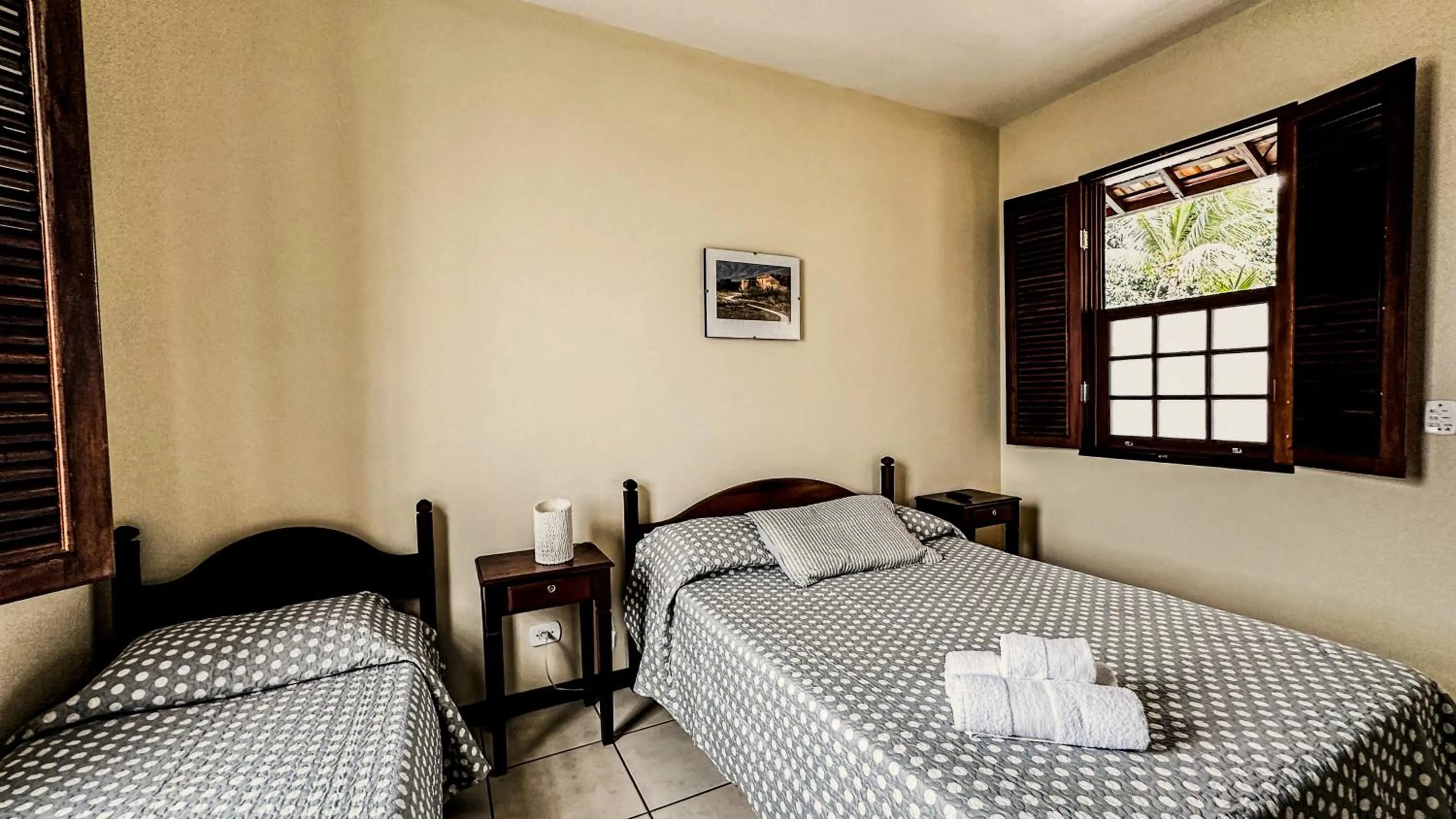 Bed in Pousada Villa Aman