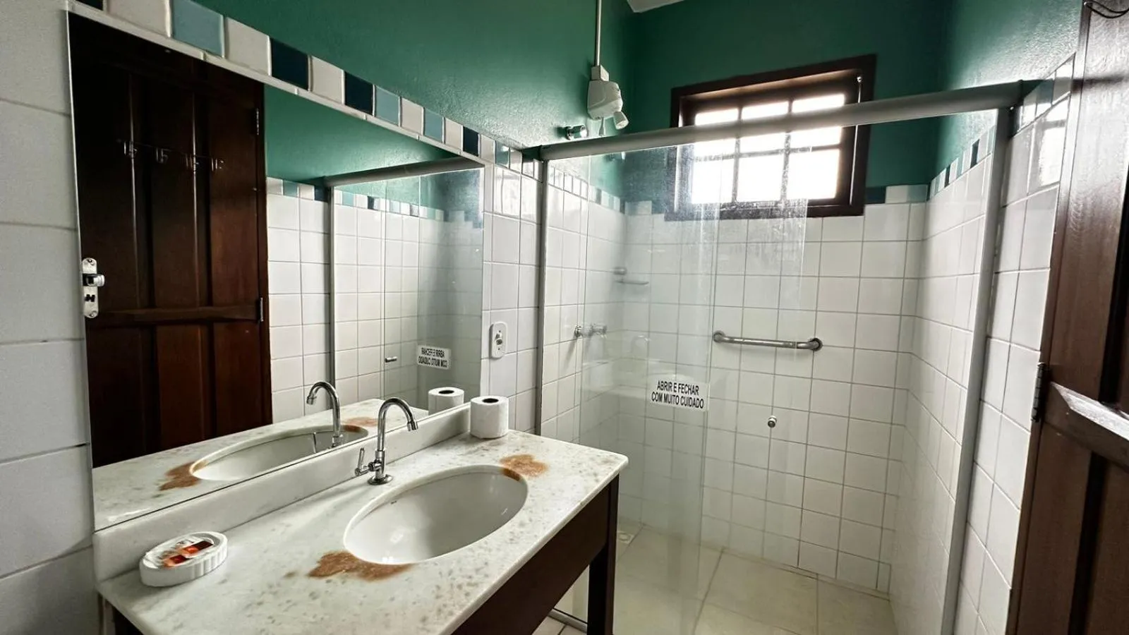 Bathroom in Pousada Villa Aman
