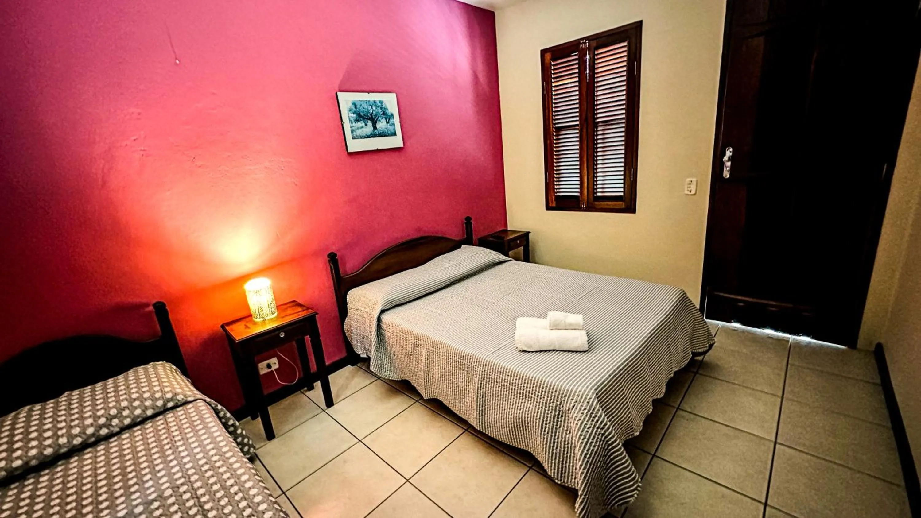 Bed in Pousada Villa Aman
