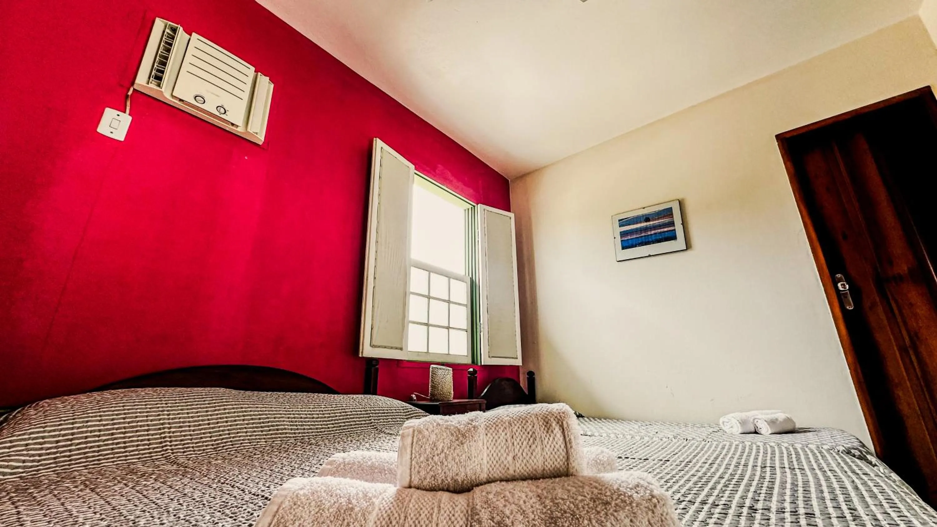 Bed in Pousada Villa Aman