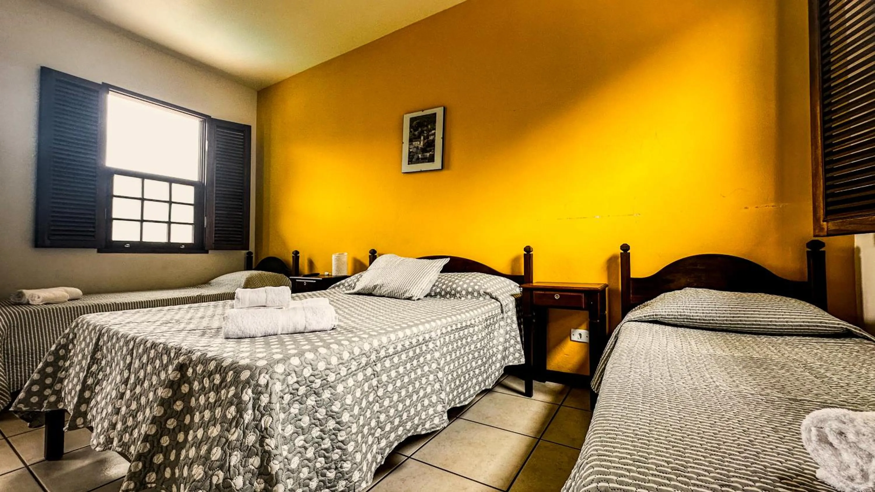 Bed in Pousada Villa Aman