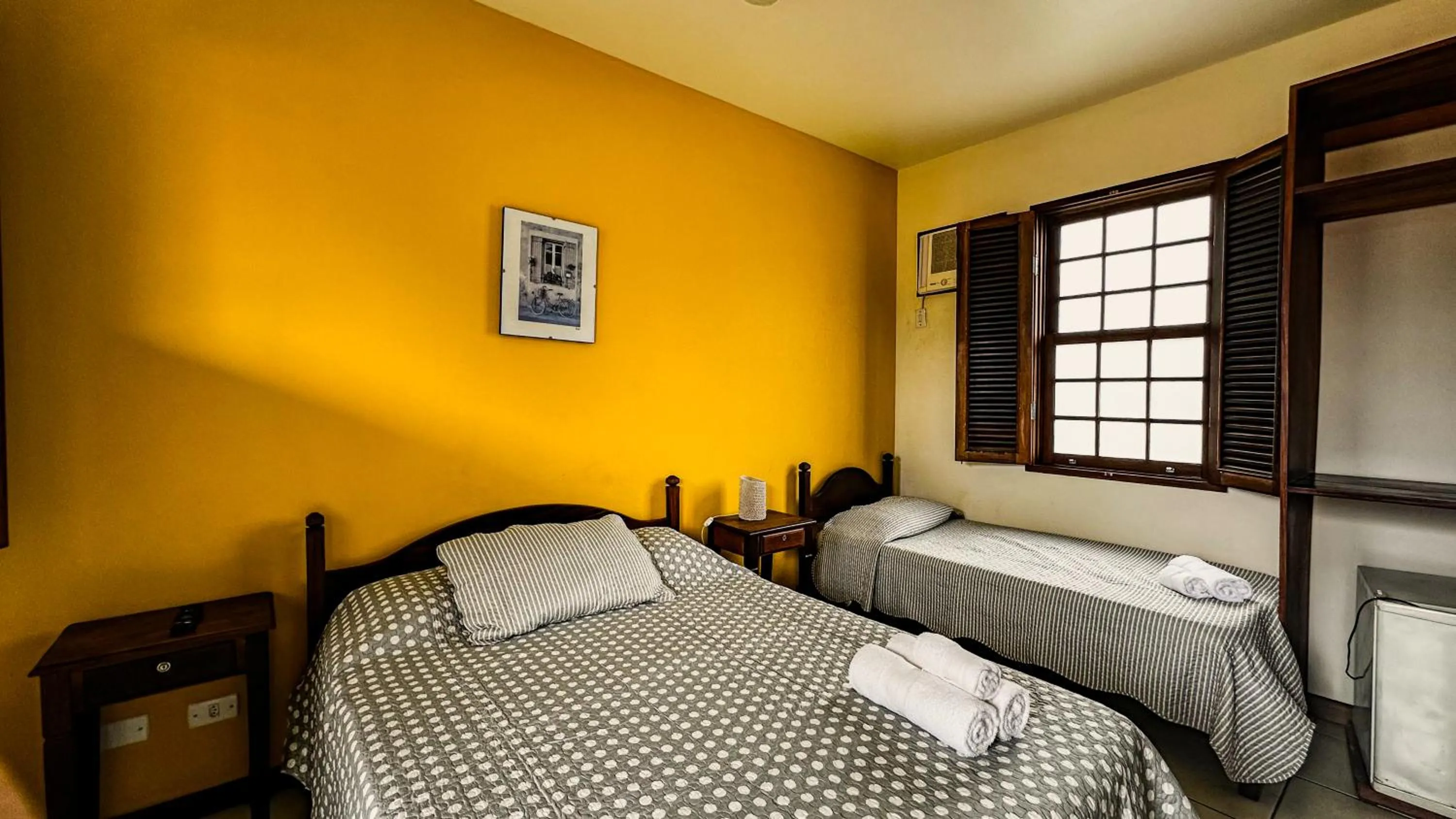 Bed in Pousada Villa Aman