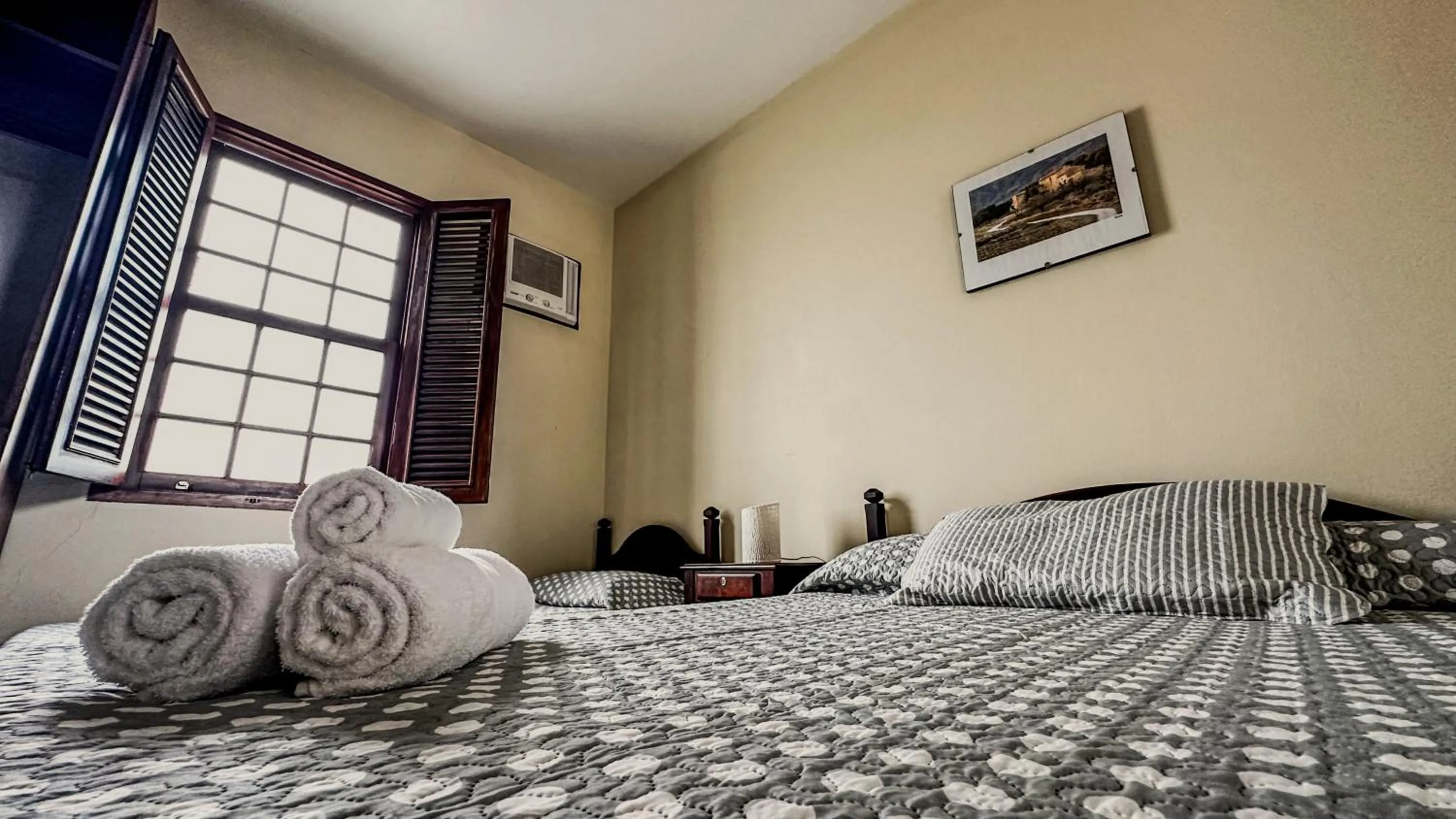 Bed in Pousada Villa Aman