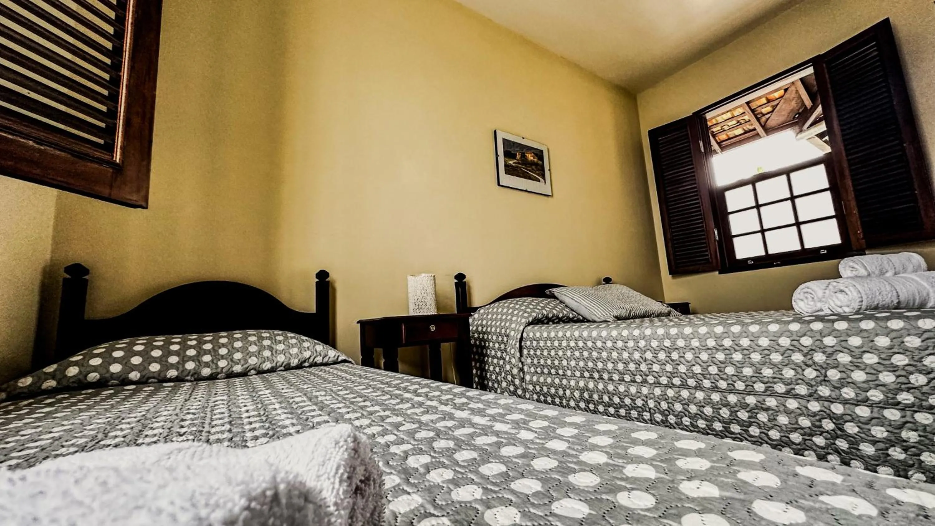 Bed in Pousada Villa Aman