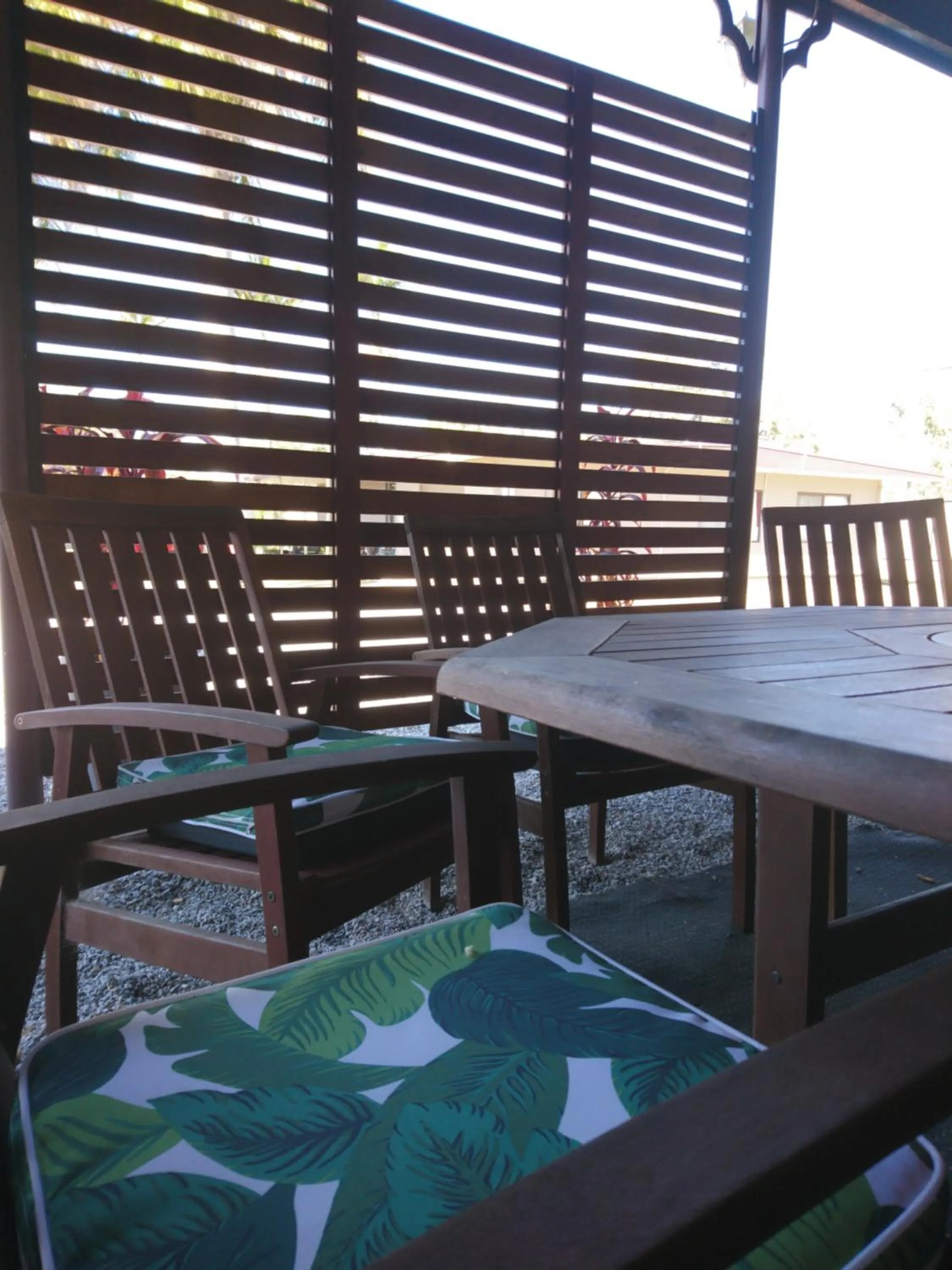 Seating area in Bororen Motel