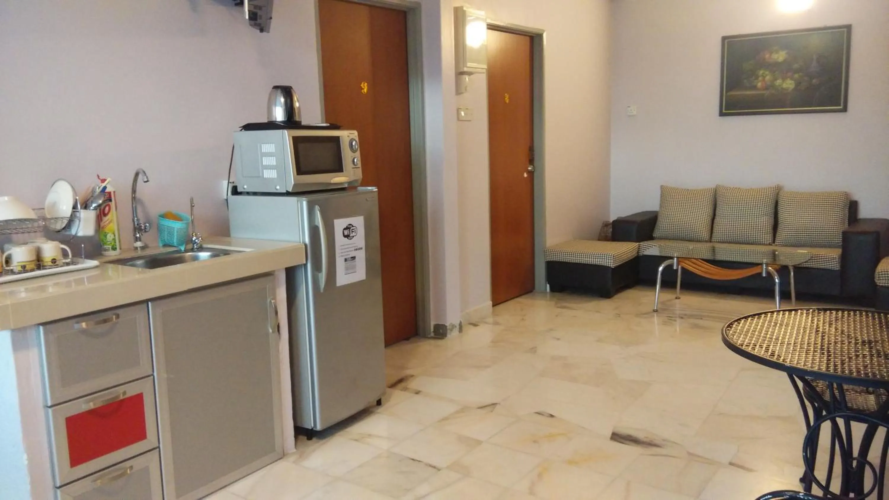 Living room in Bercham Vacation House