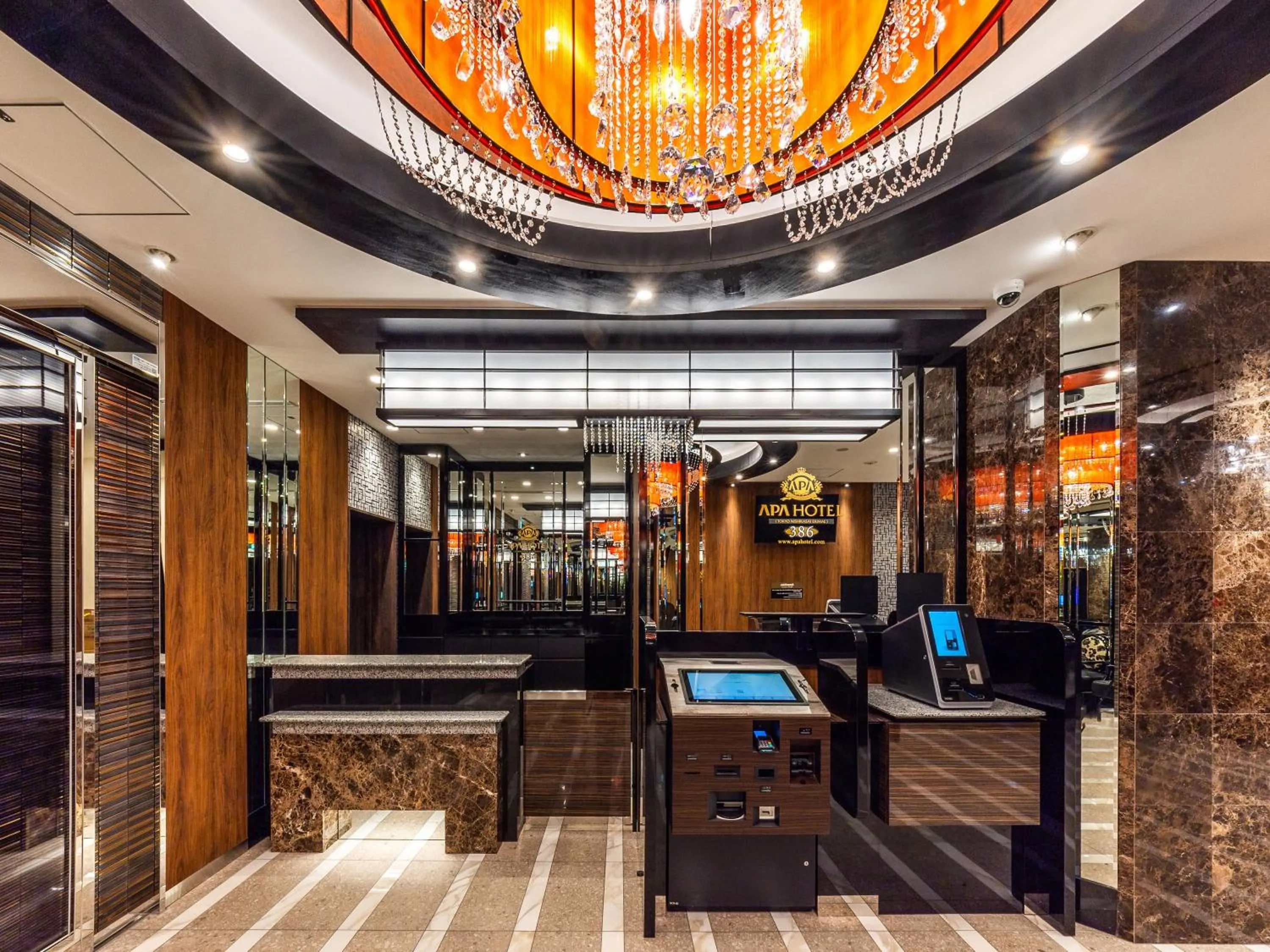 Lobby or reception in APA Hotel Tokyo Nishikasai Ekimae