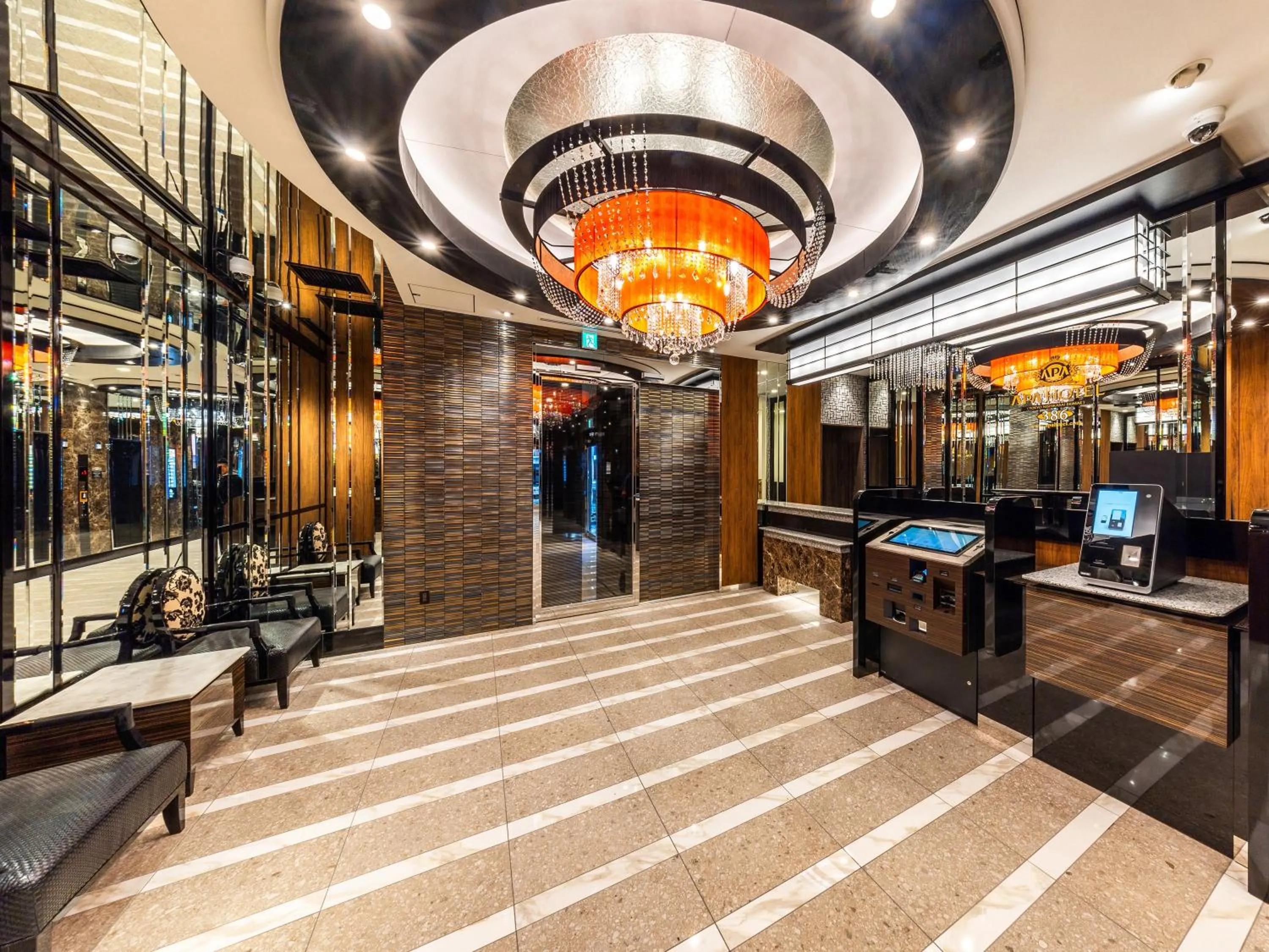 Lobby or reception in APA Hotel Tokyo Nishikasai Ekimae