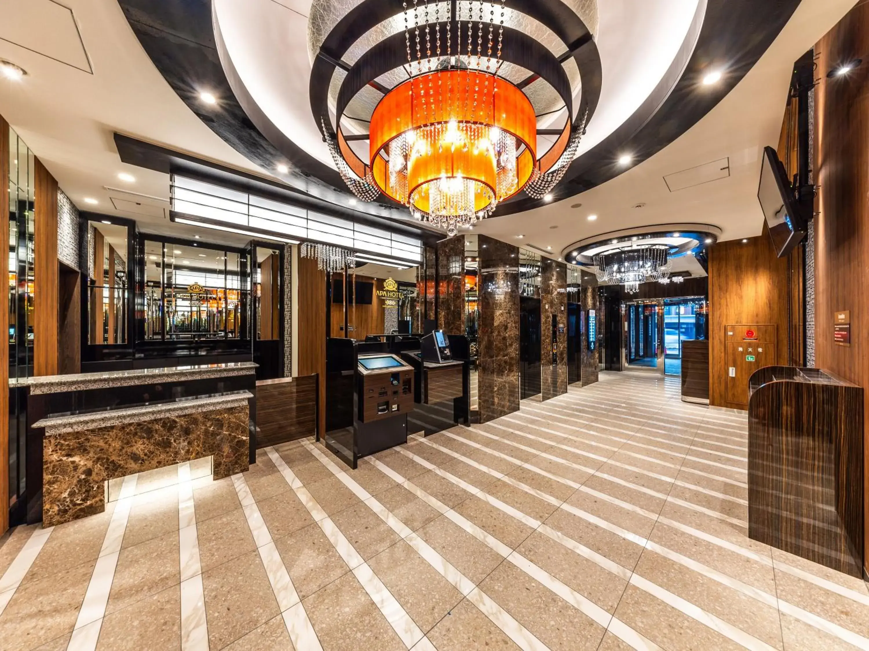 Lobby or reception in APA Hotel Tokyo Nishikasai Ekimae Lobby or reception in APA Hotel Tokyo Nishikasai Ekimae