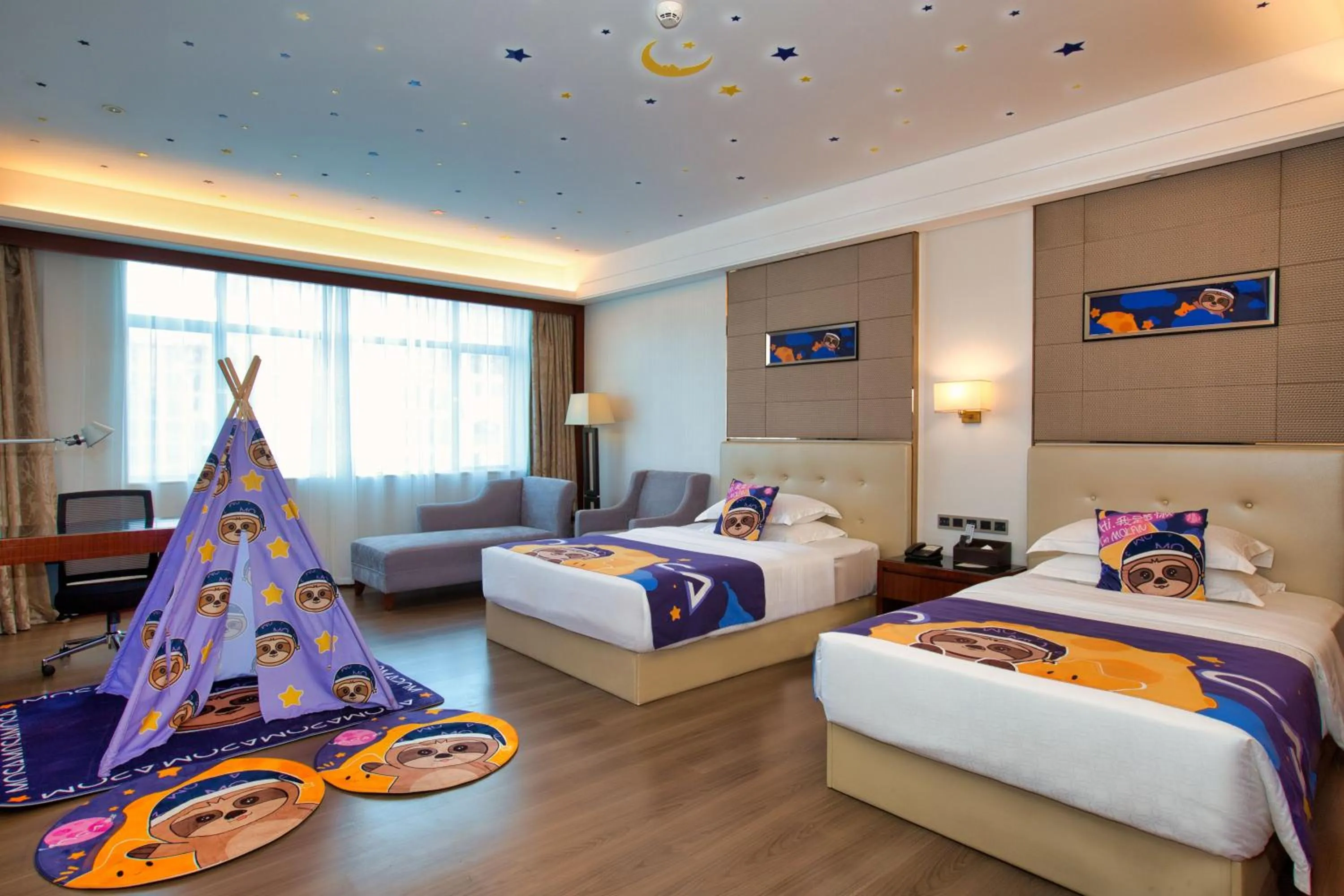 Bed in Wyndham Garden Foshan Nanhai