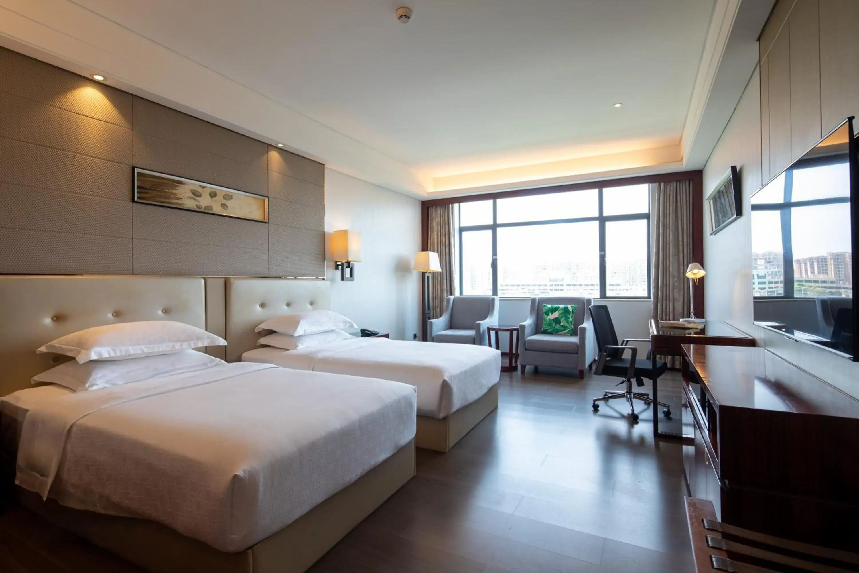Photo of the whole room, Bed in Wyndham Garden Foshan Nanhai Photo of the whole room, Bed in Wyndham Garden Foshan Nanhai