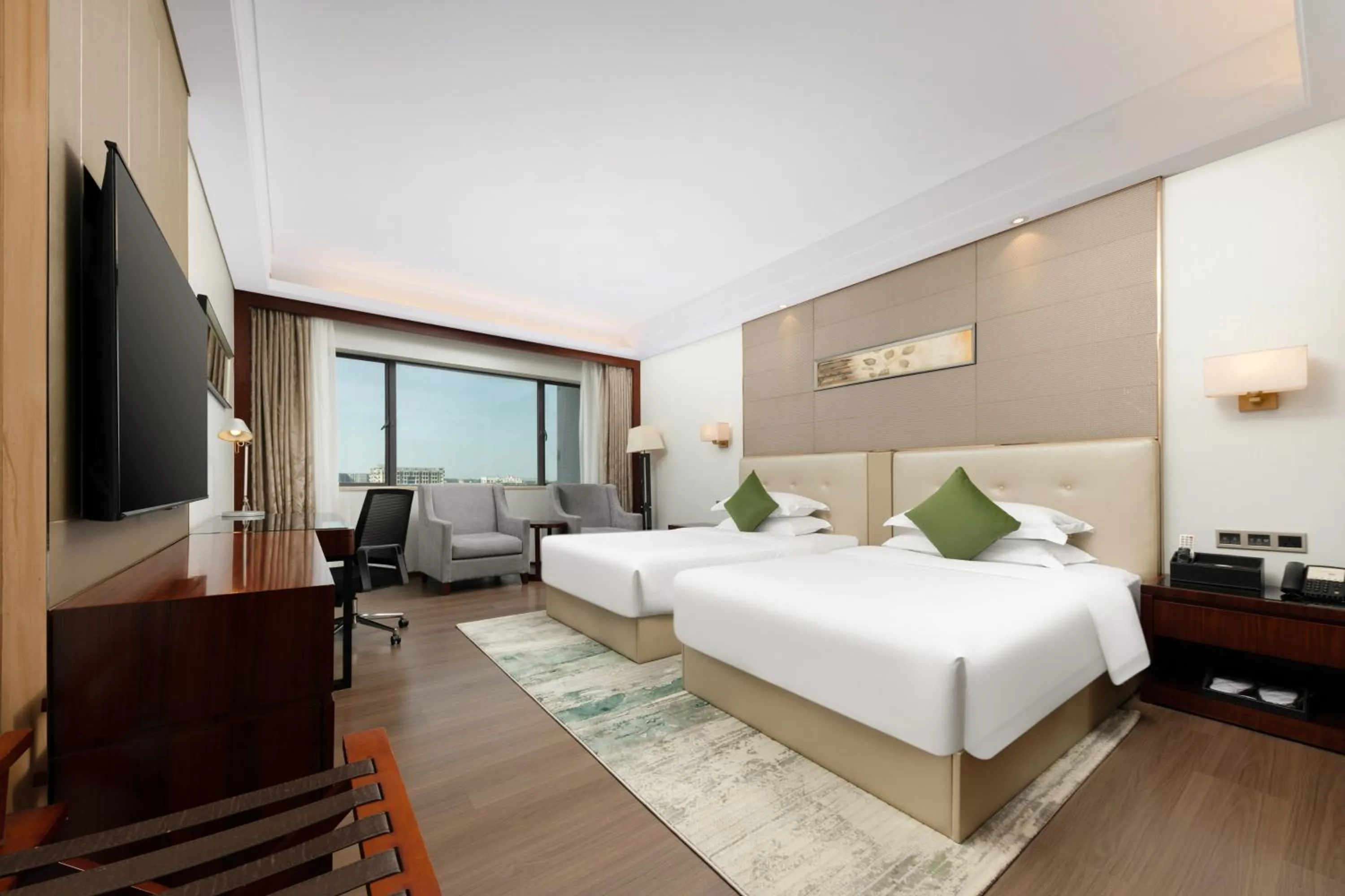 TV and multimedia, Bed in Wyndham Garden Foshan Nanhai