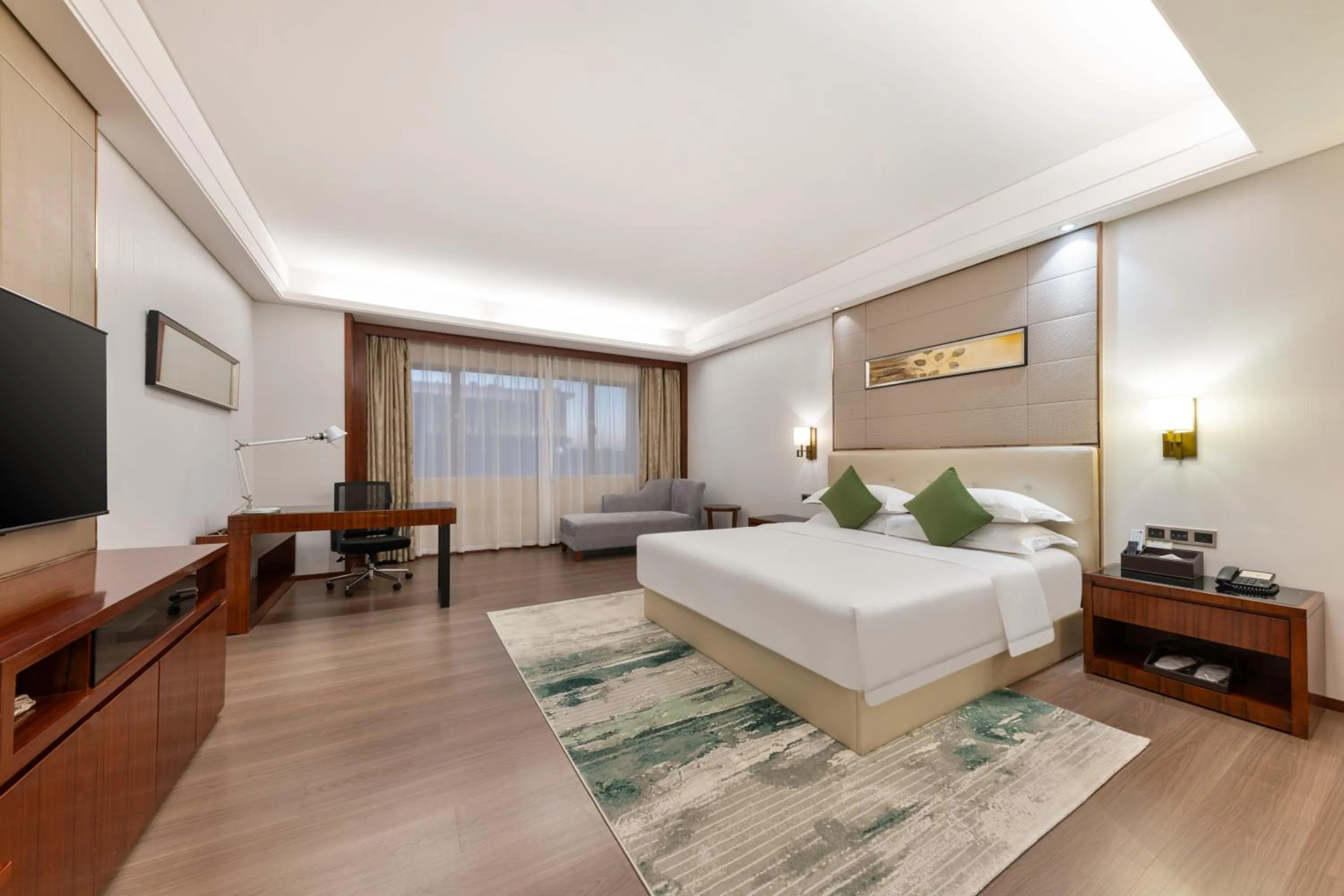 Bed in Wyndham Garden Foshan Nanhai