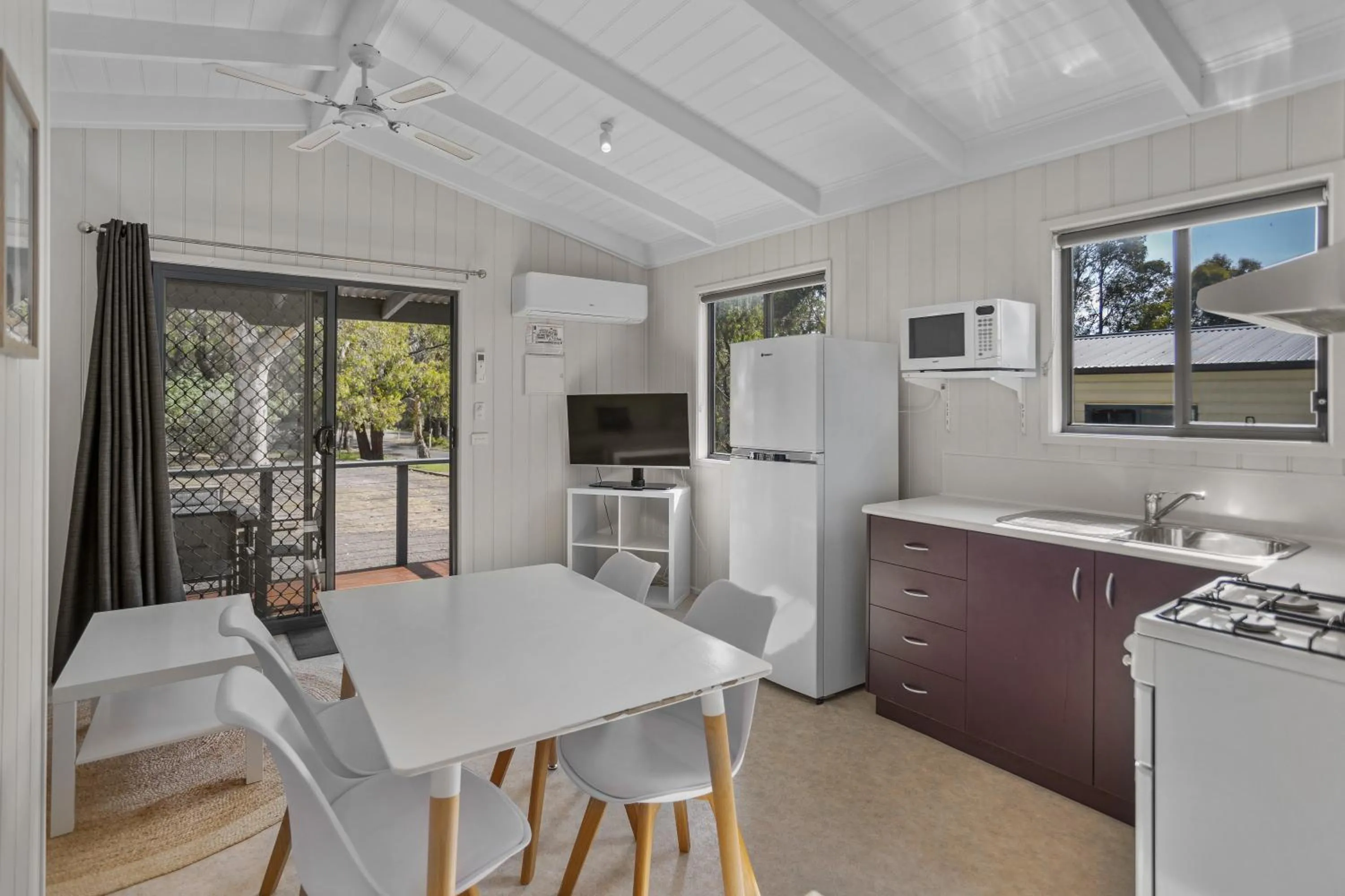 Dining area in Pet Friendly Stays - BIG4 Aireys Inlet