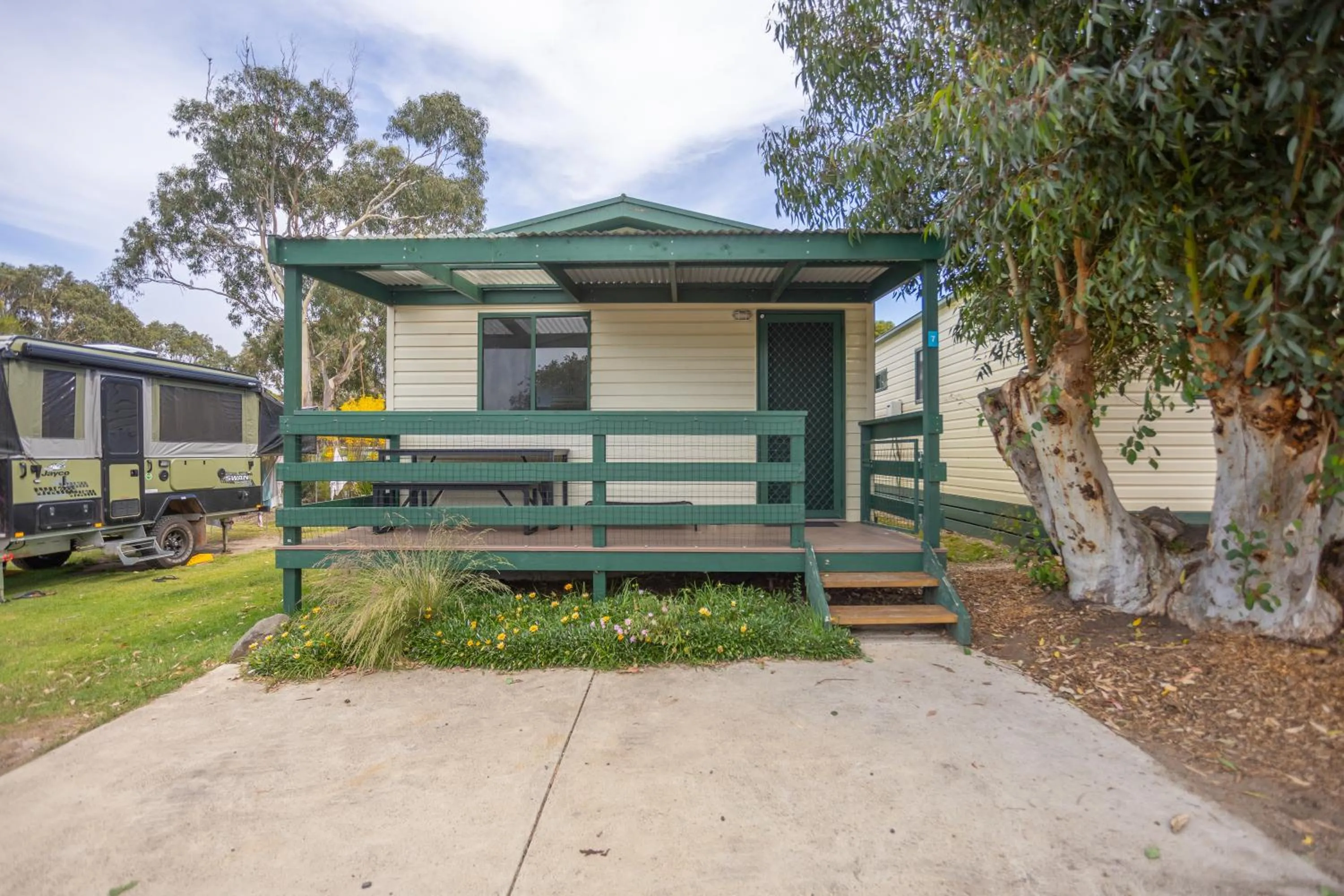 Balcony/Terrace in Pet Friendly Stays - BIG4 Aireys Inlet
