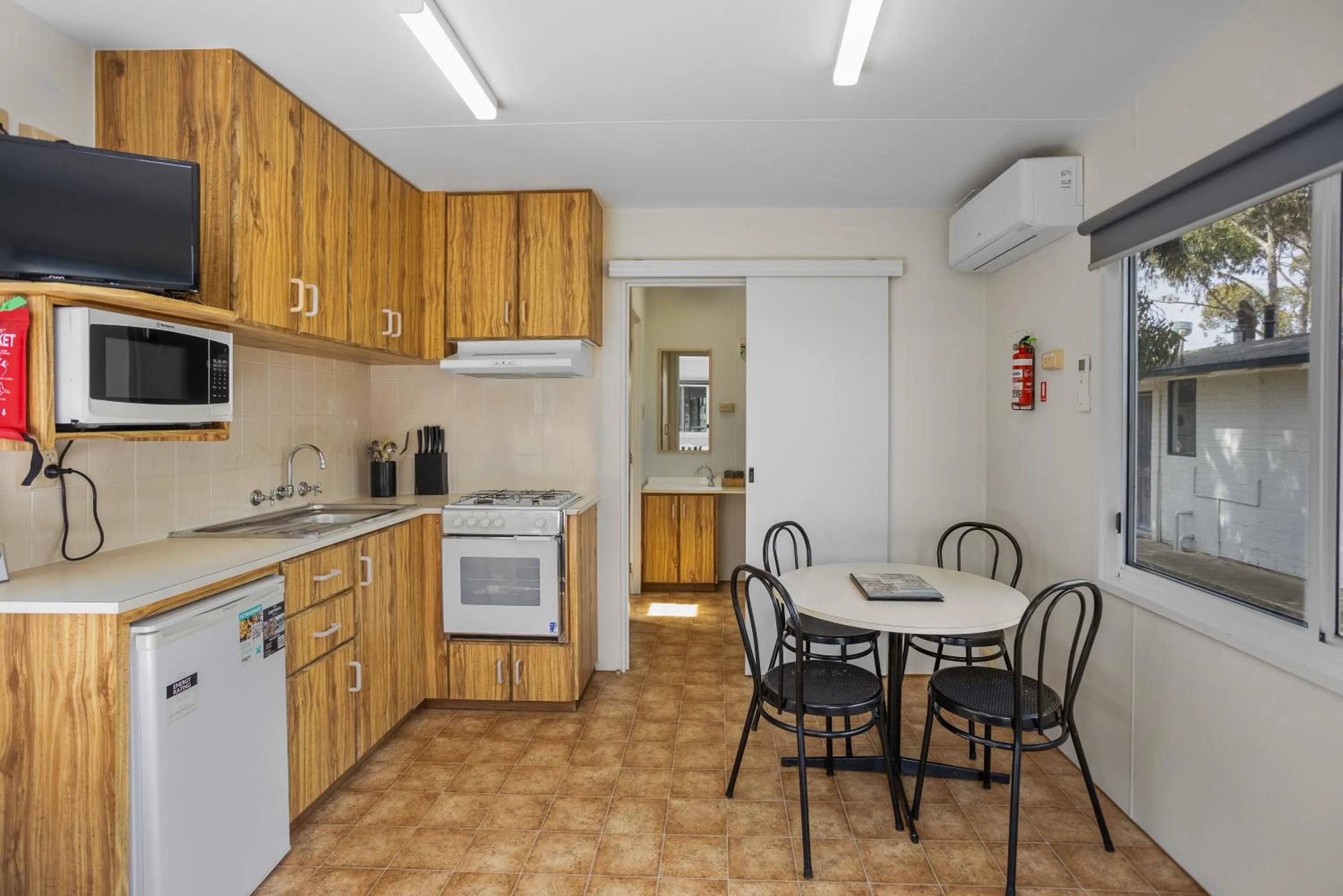 Kitchen or kitchenette in Pet Friendly Stays - BIG4 Aireys Inlet