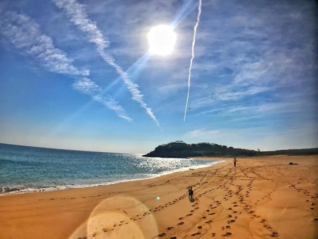 Beach in The Domed Tile B&B