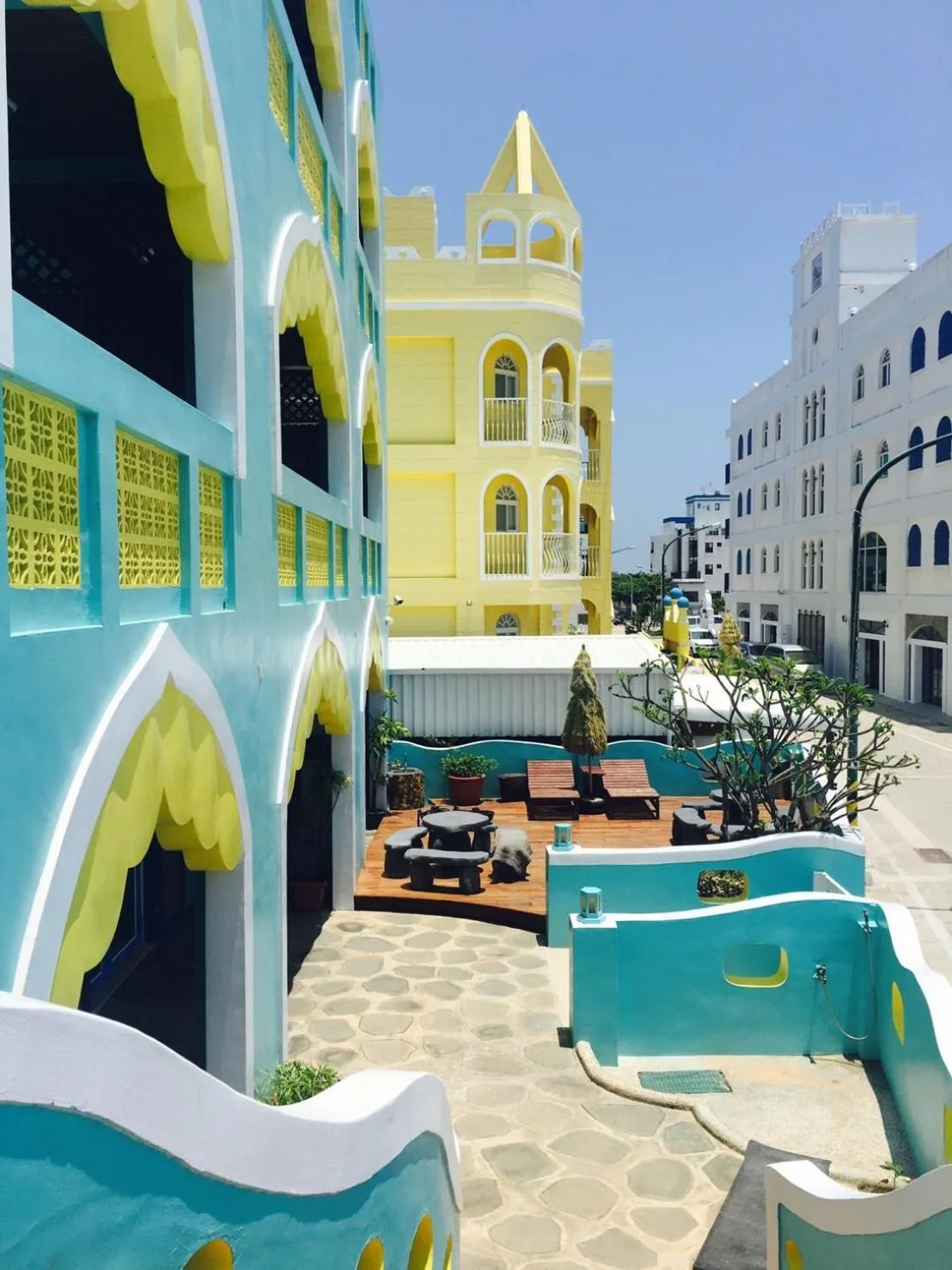 Seating area in The Domed Tile B&B