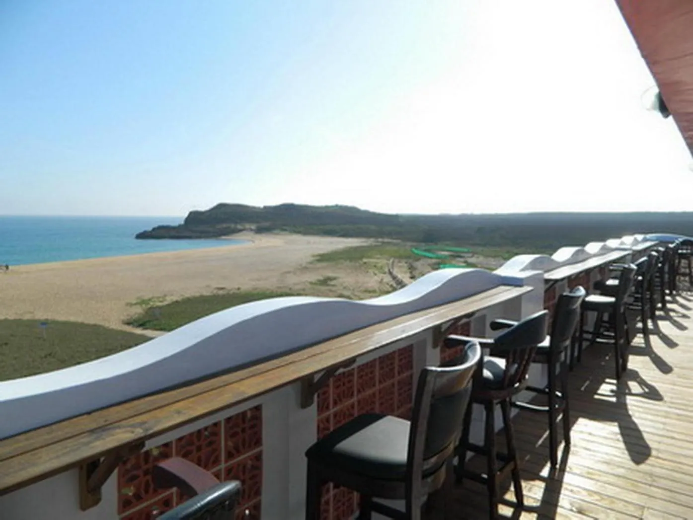 Sea view in The Domed Tile B&B