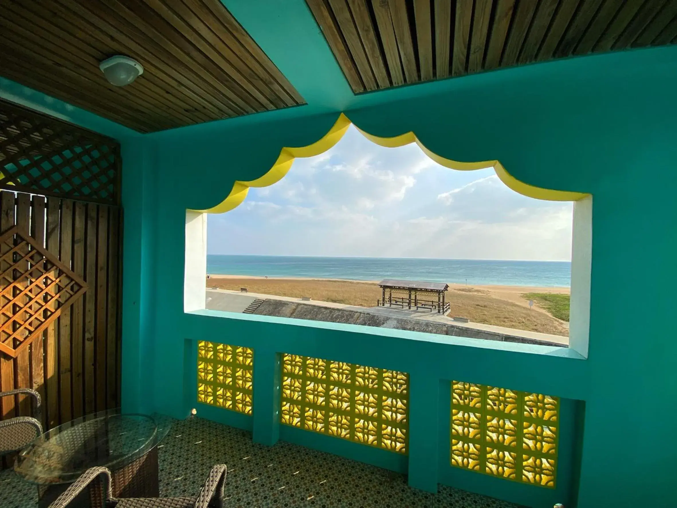 Deluxe Double Room with Balcony and Sea View in The Domed Tile B&B Deluxe Double Room with Balcony and Sea View in The Domed Tile B&B