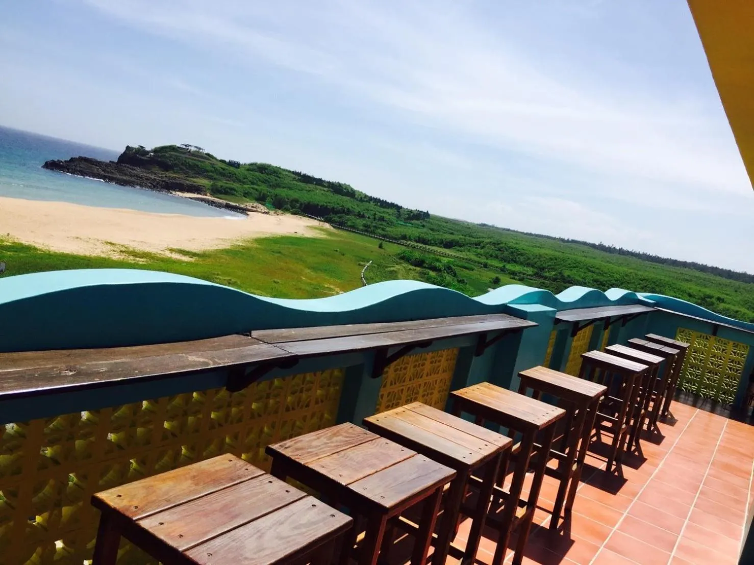 Balcony/Terrace in The Domed Tile B&B
