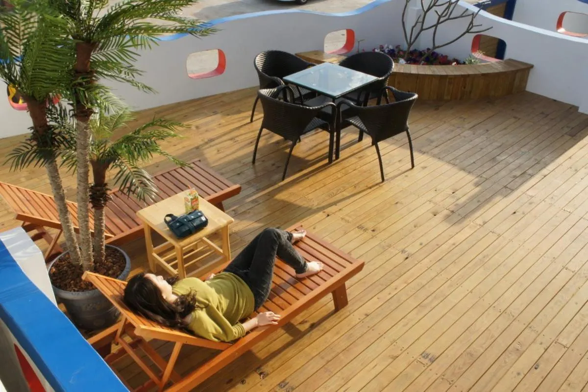 Balcony/Terrace in The Domed Tile B&B