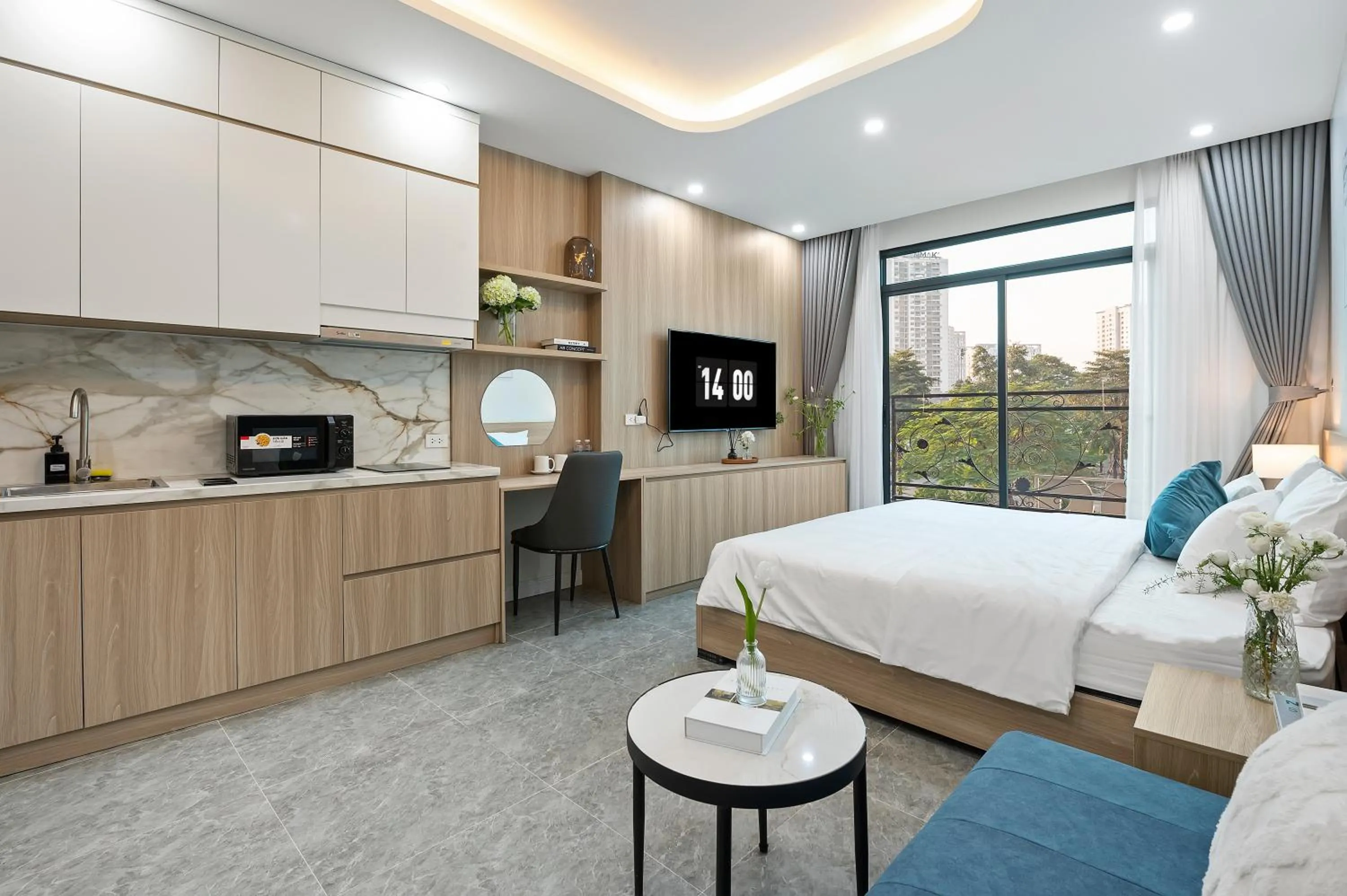 Bed in 22Land Cosmos Hotel