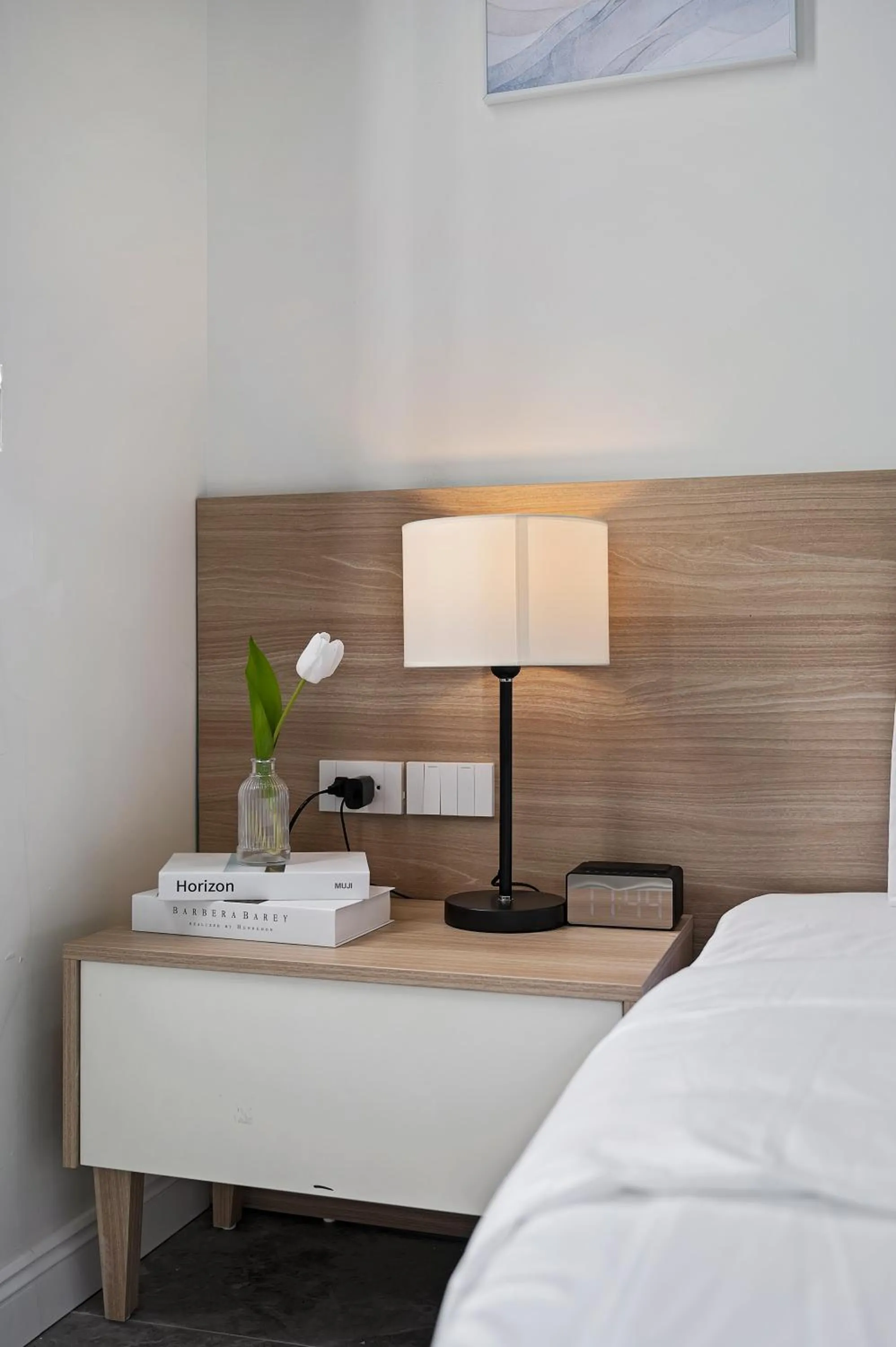 Decorative detail, Bed in 22Land Cosmos Hotel