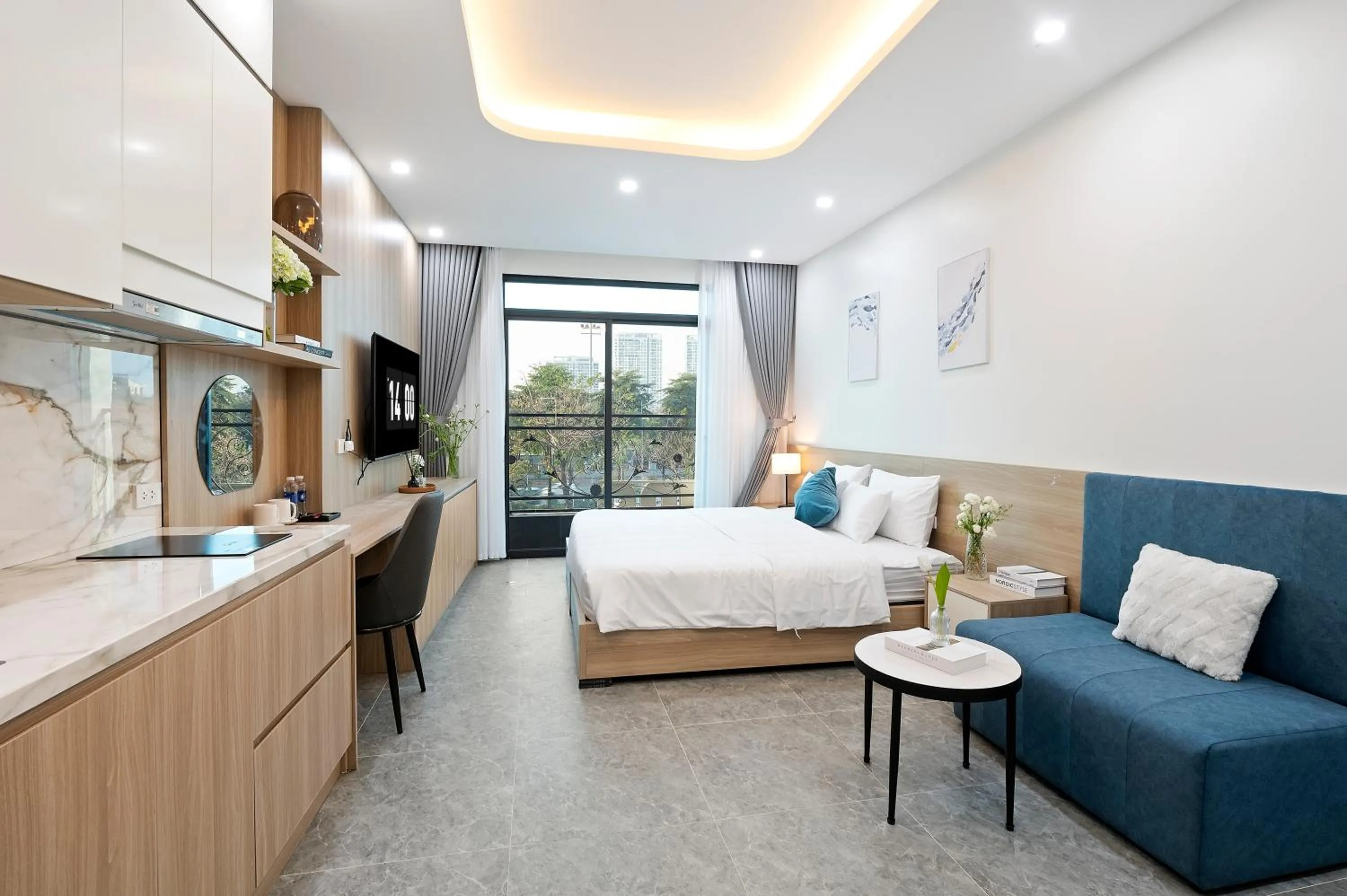 Bed in 22Land Cosmos Hotel