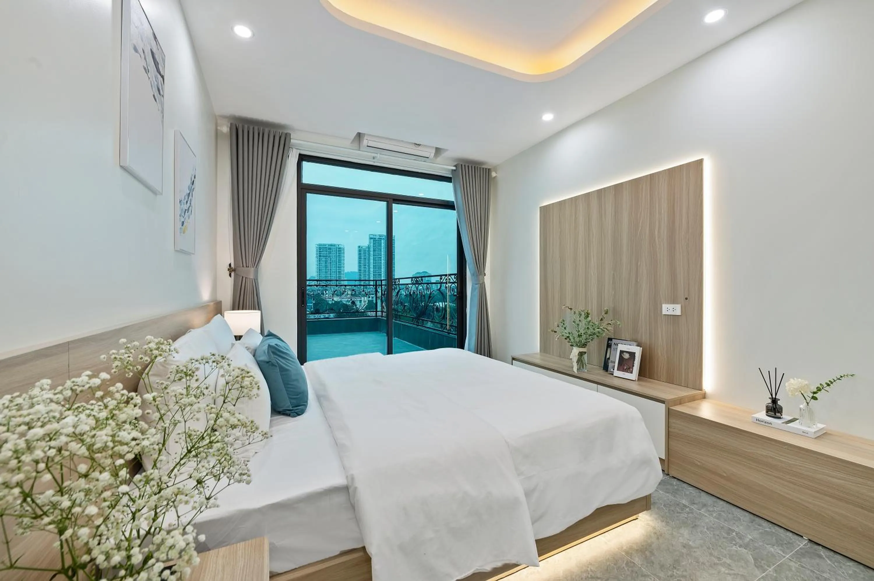 Bed in 22Land Cosmos Hotel