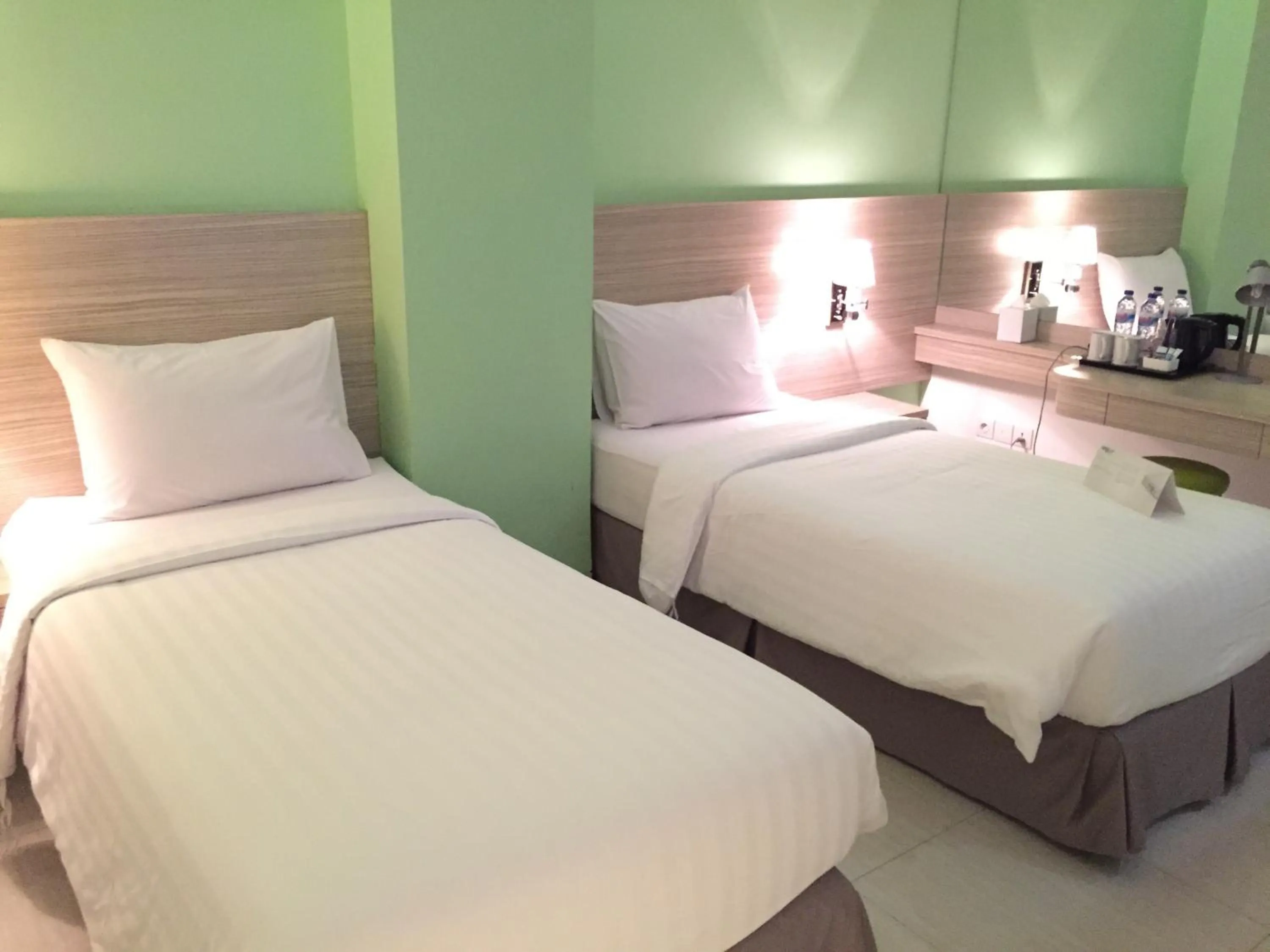 Bed in Whiz Prime Hotel Kelapa Gading