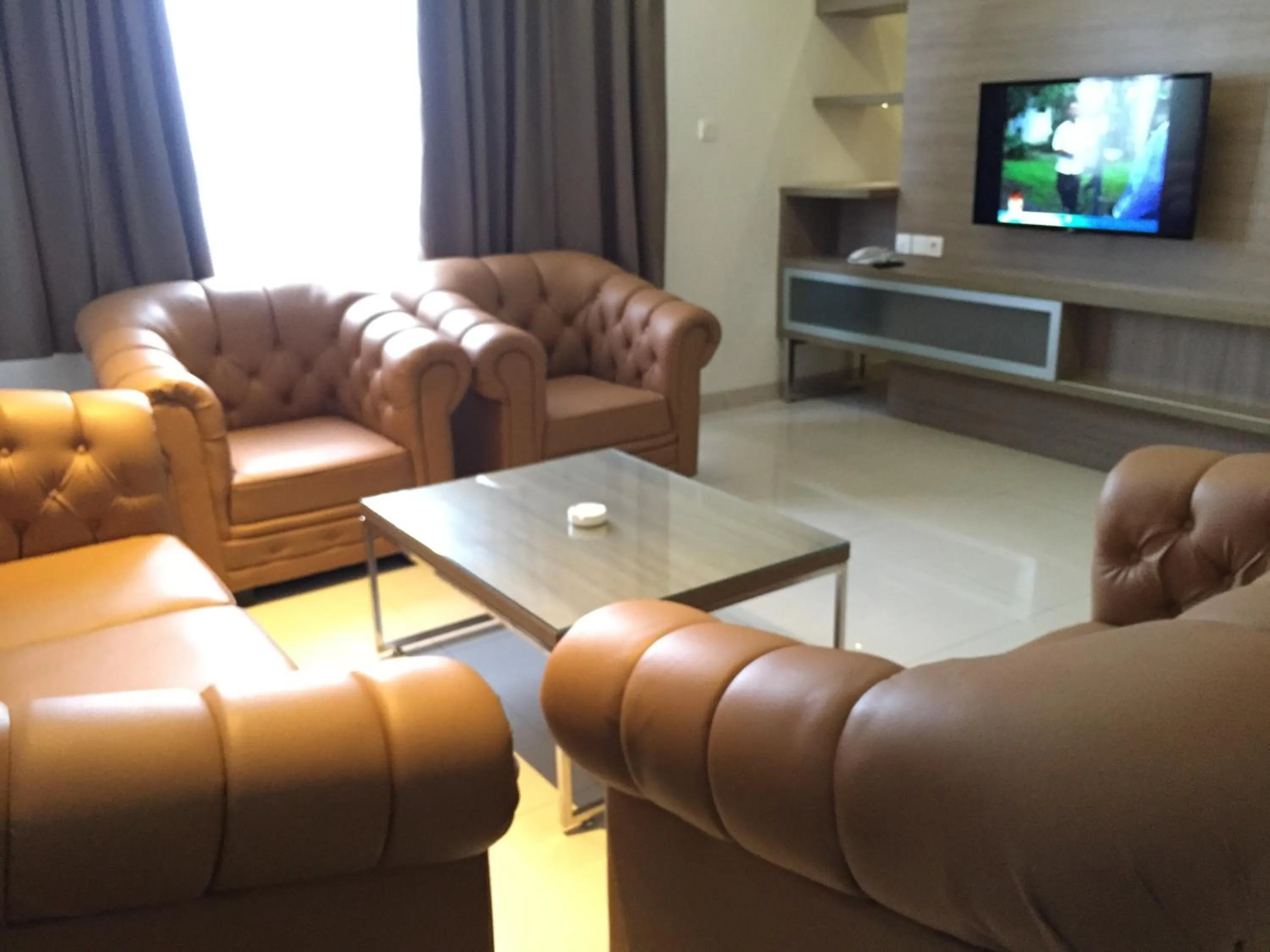 Living room in Whiz Prime Hotel Kelapa Gading