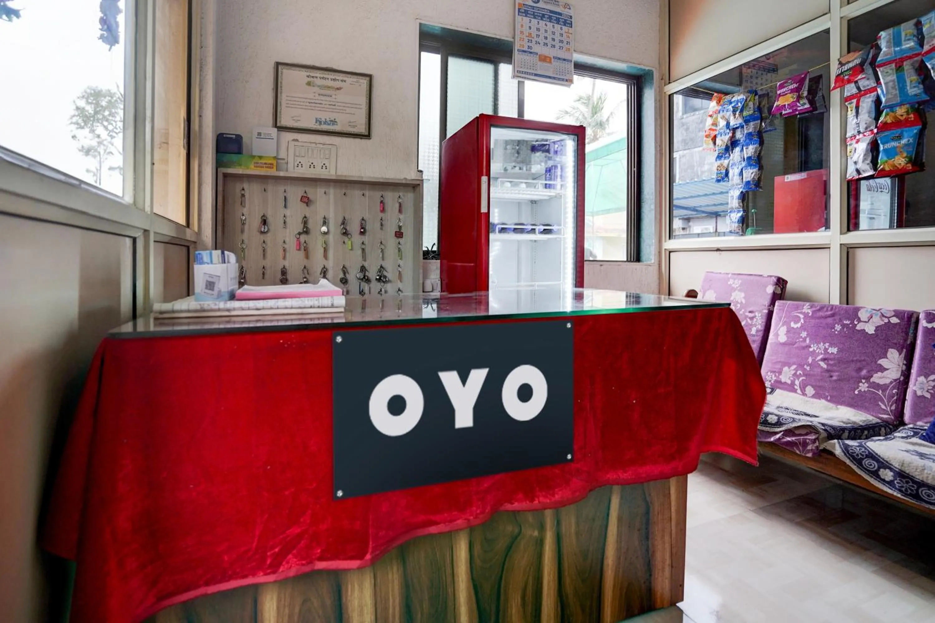 Lobby or reception in Hotel O Raj Resort