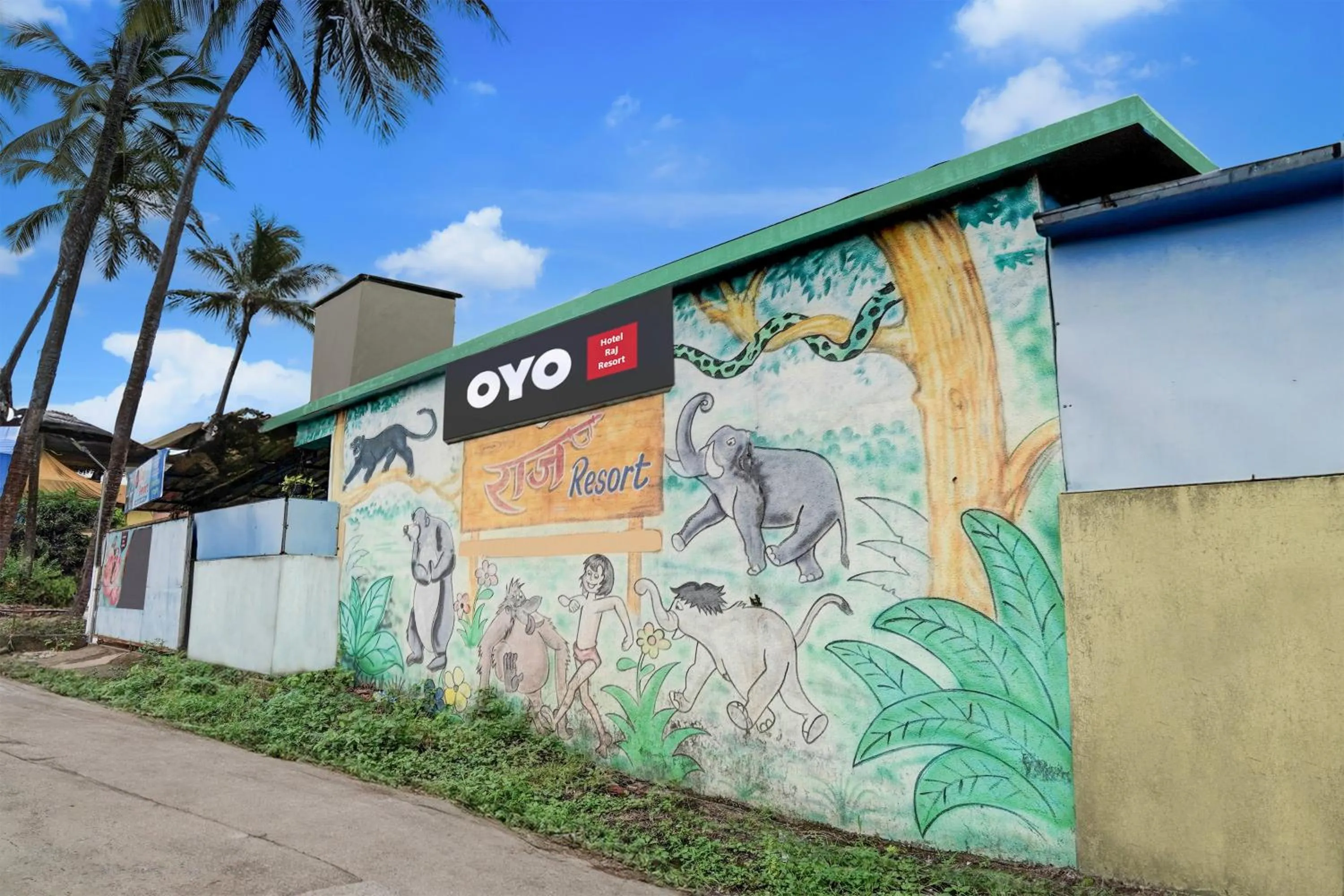 Facade/entrance in Hotel O Raj Resort