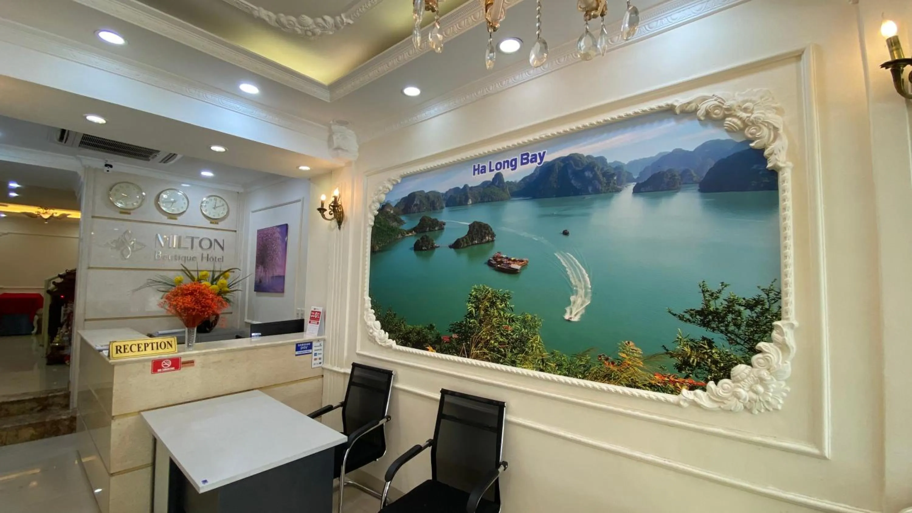 Lobby or reception in Milton Boutique Hotel