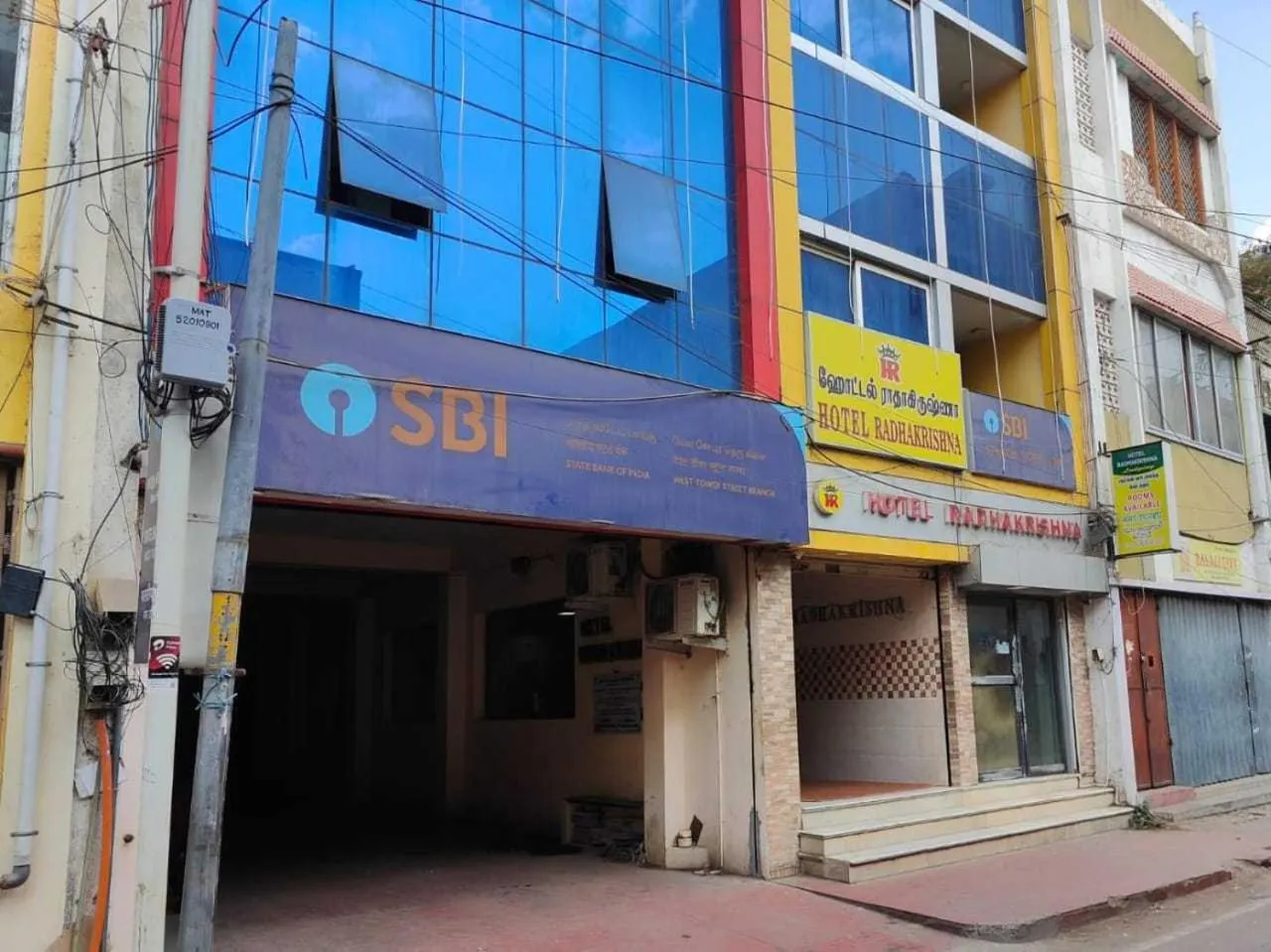 Facade/entrance in Hotel O Radhakrishna