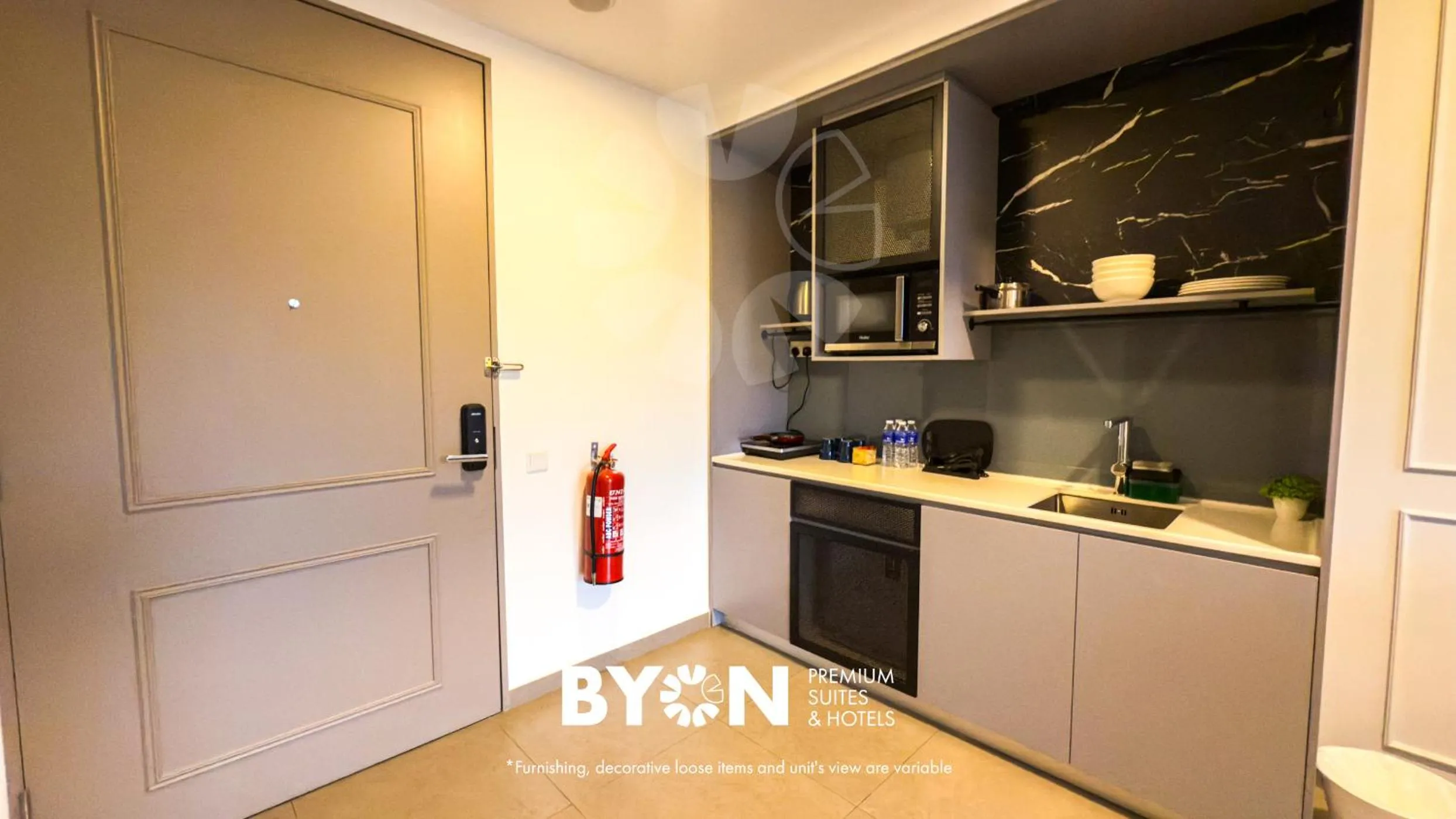 Kitchen or kitchenette in Mossaz City Haven Kuala Lumpur