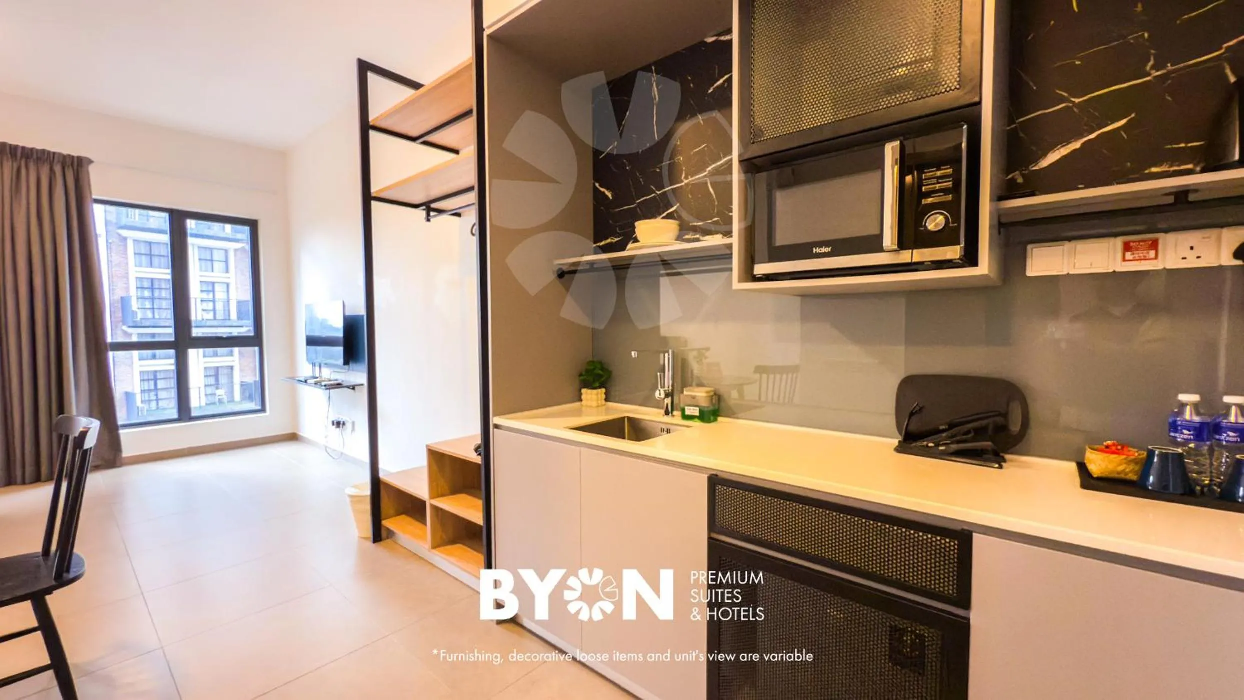 Kitchen or kitchenette in Mossaz City Haven Kuala Lumpur