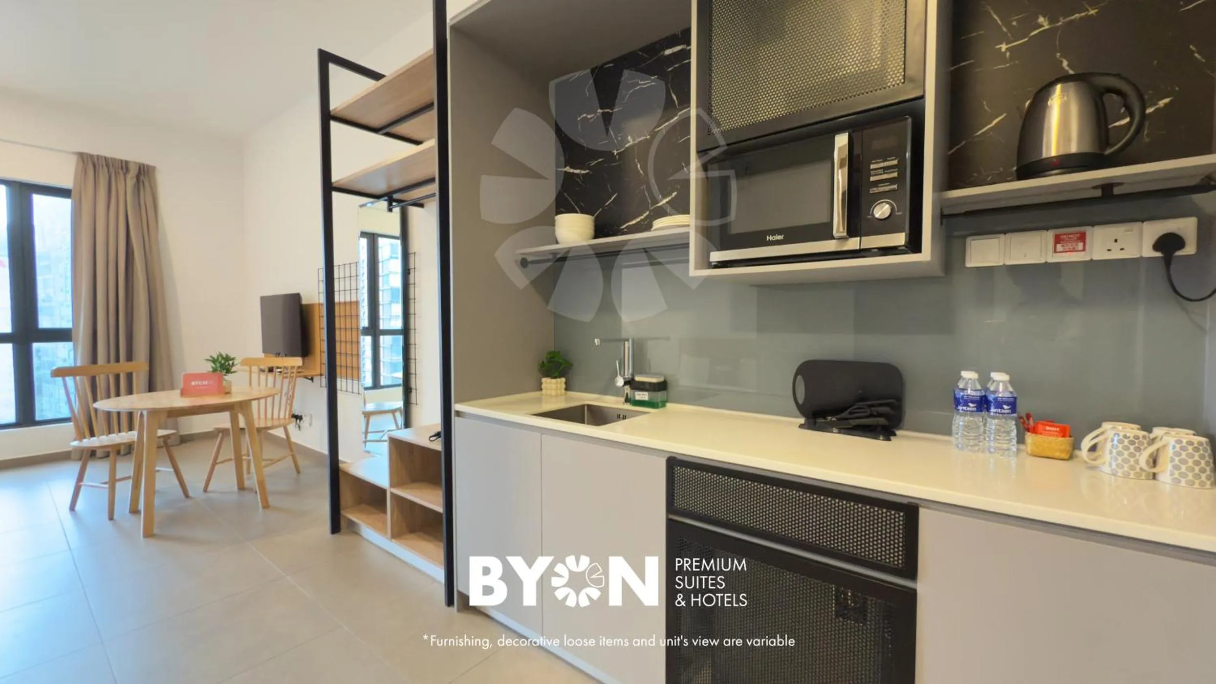 Kitchen or kitchenette in Mossaz City Haven Kuala Lumpur
