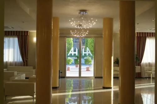 Lobby or reception in Hotel Arthur