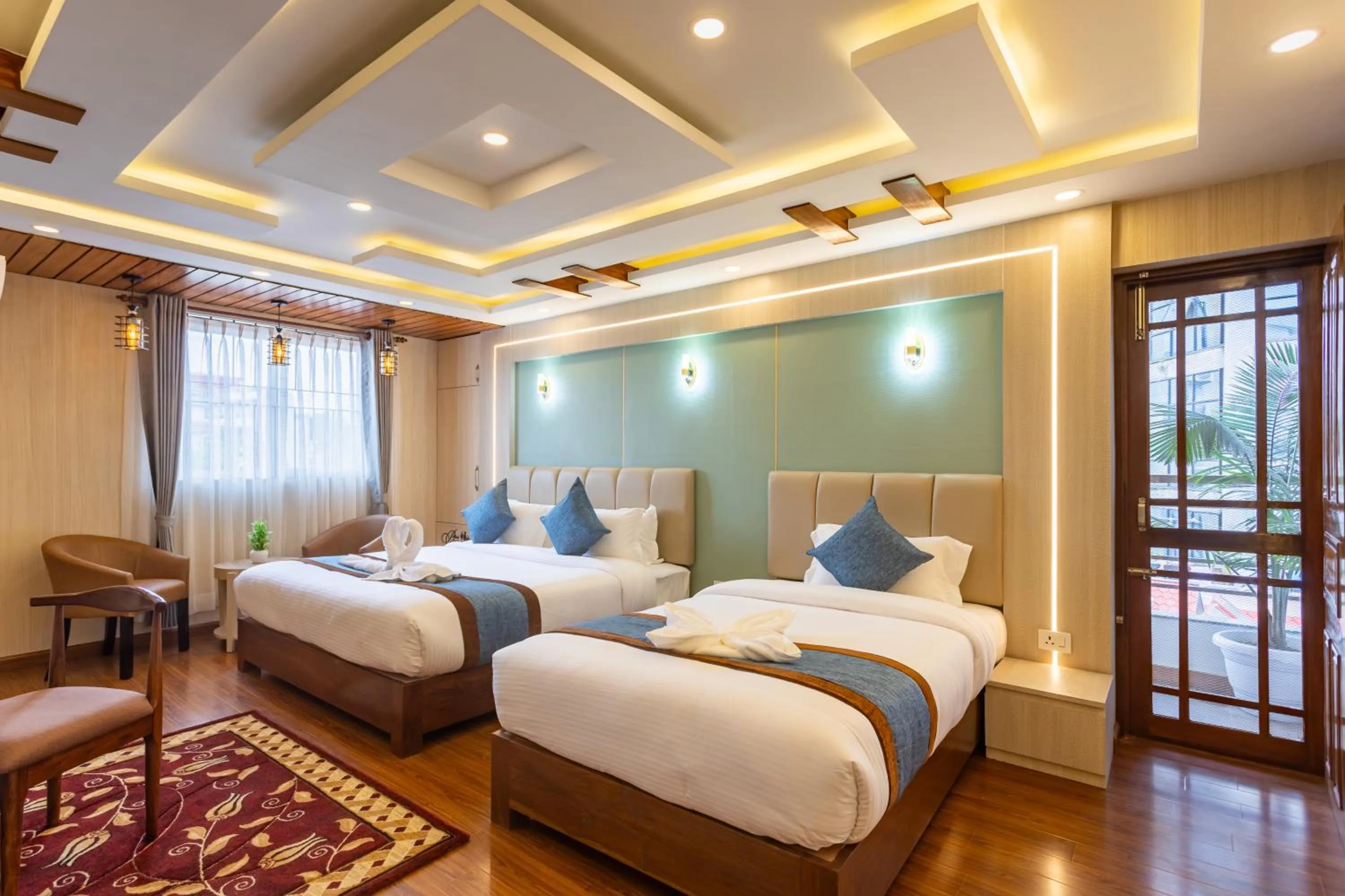 Bed in Airport Diana Hotel