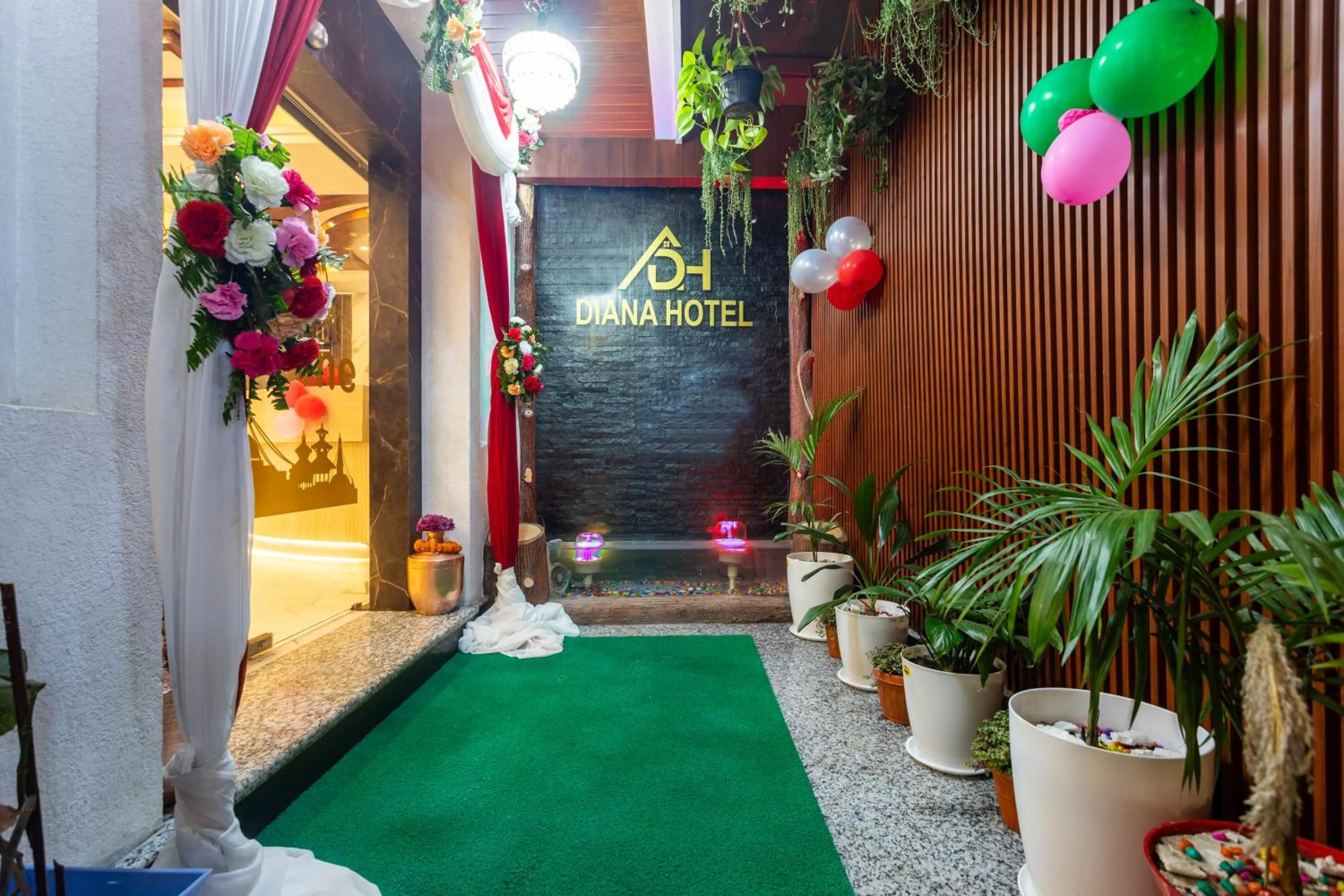 Facade/entrance in Airport Diana Hotel