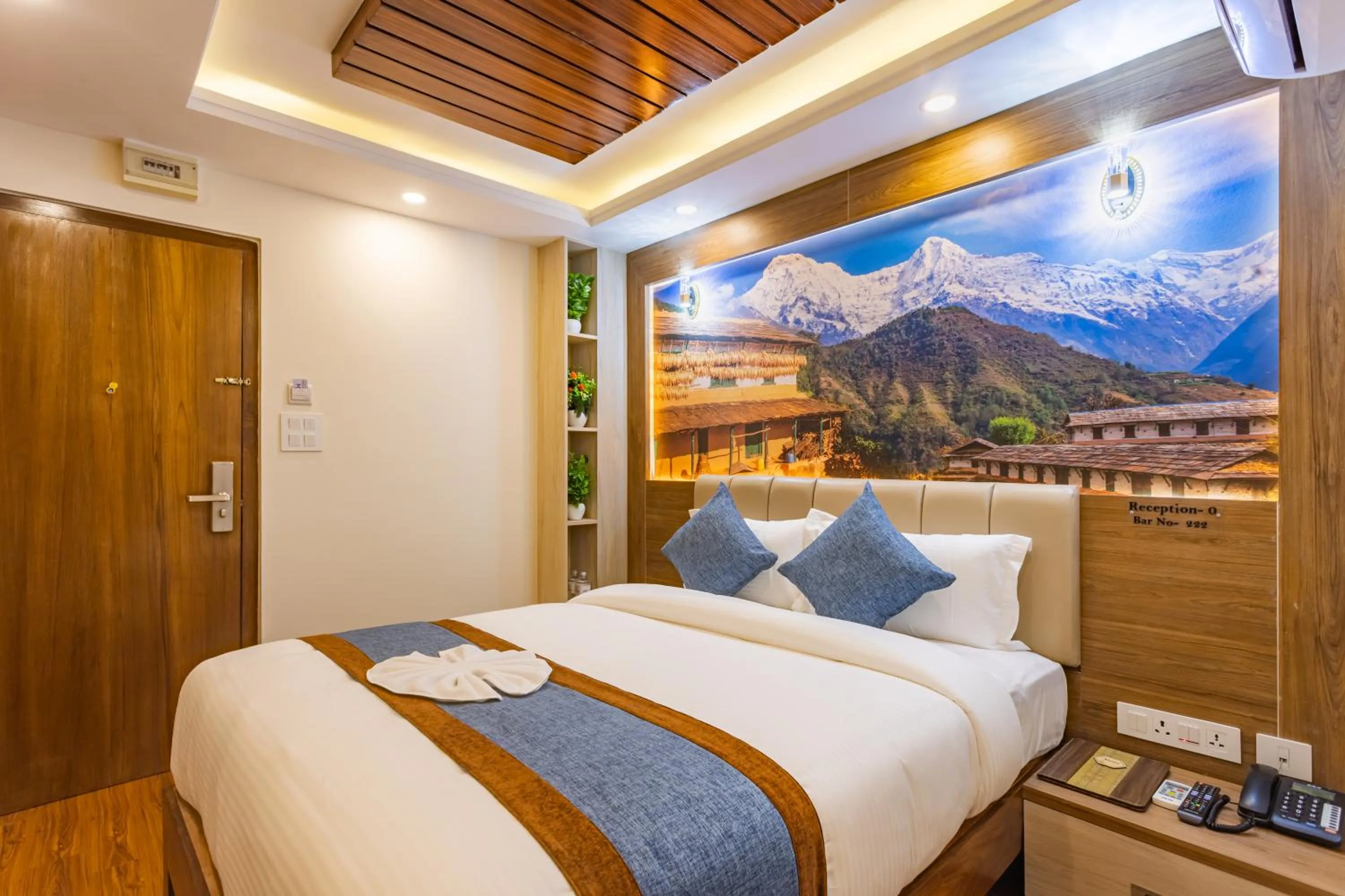 Bed in Airport Diana Hotel